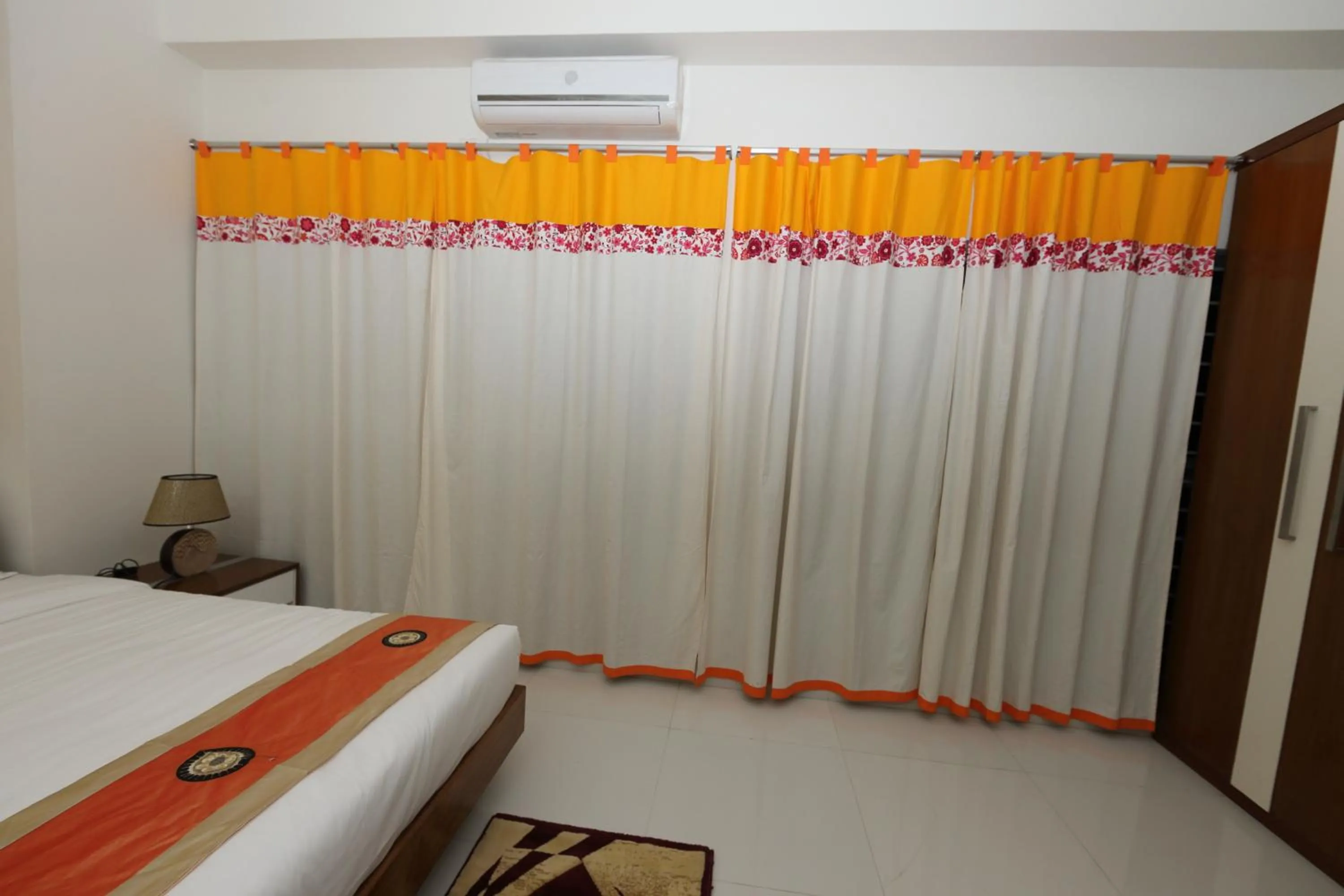 Bedroom, Bed in NAAS Serviced Apartments