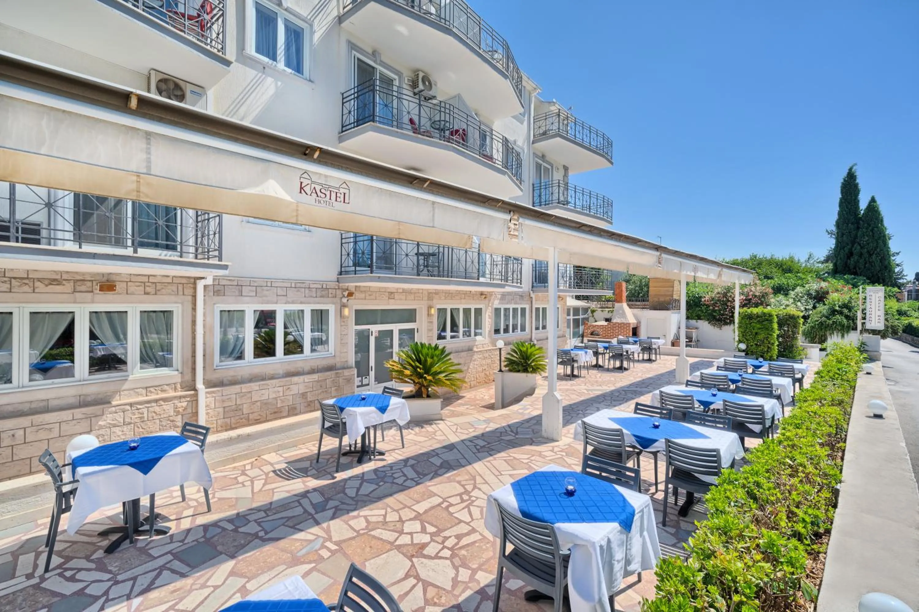 Property building in Hotel Aqua - Guest Rooms & Suites Kaštela