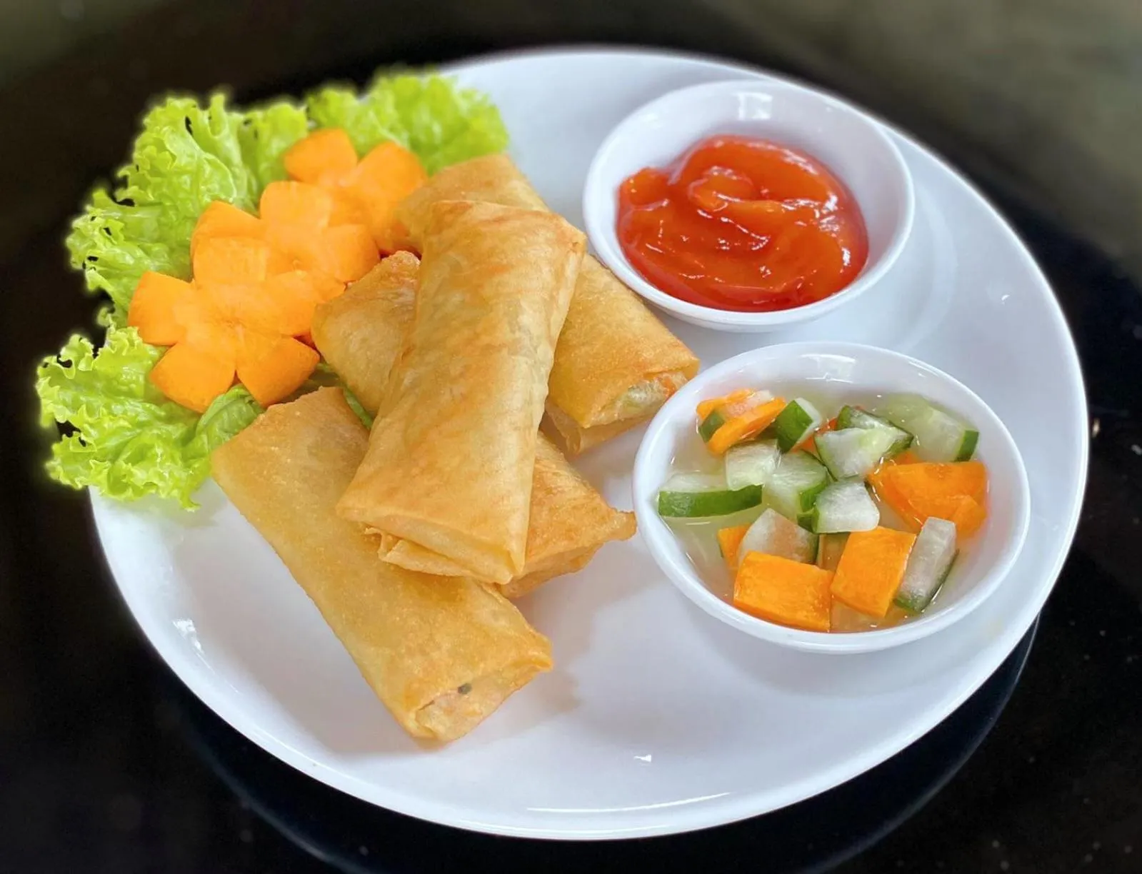 Breakfast in Camaradvipa Retreat Munduk