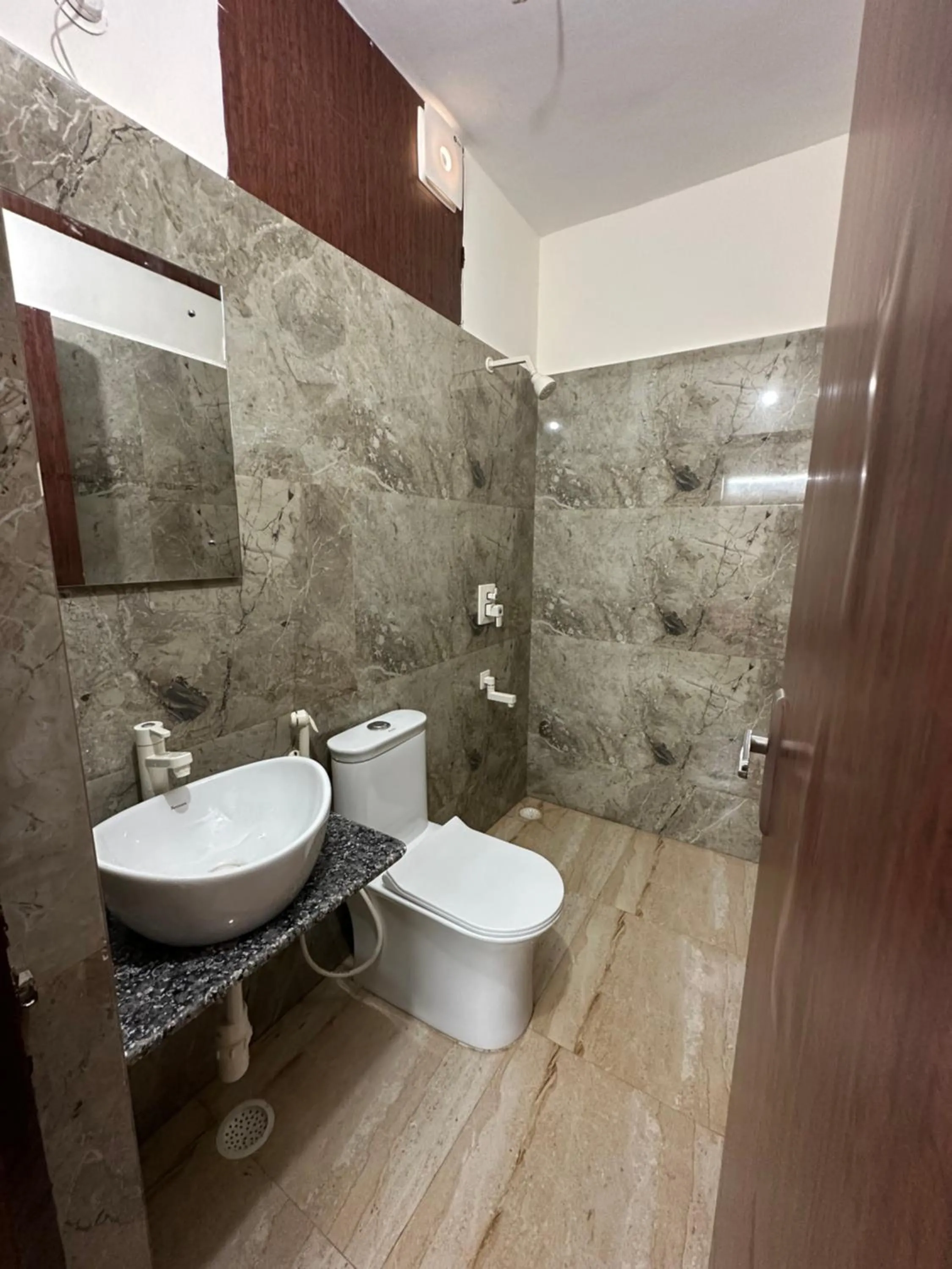 Shower in Sheela Homestay