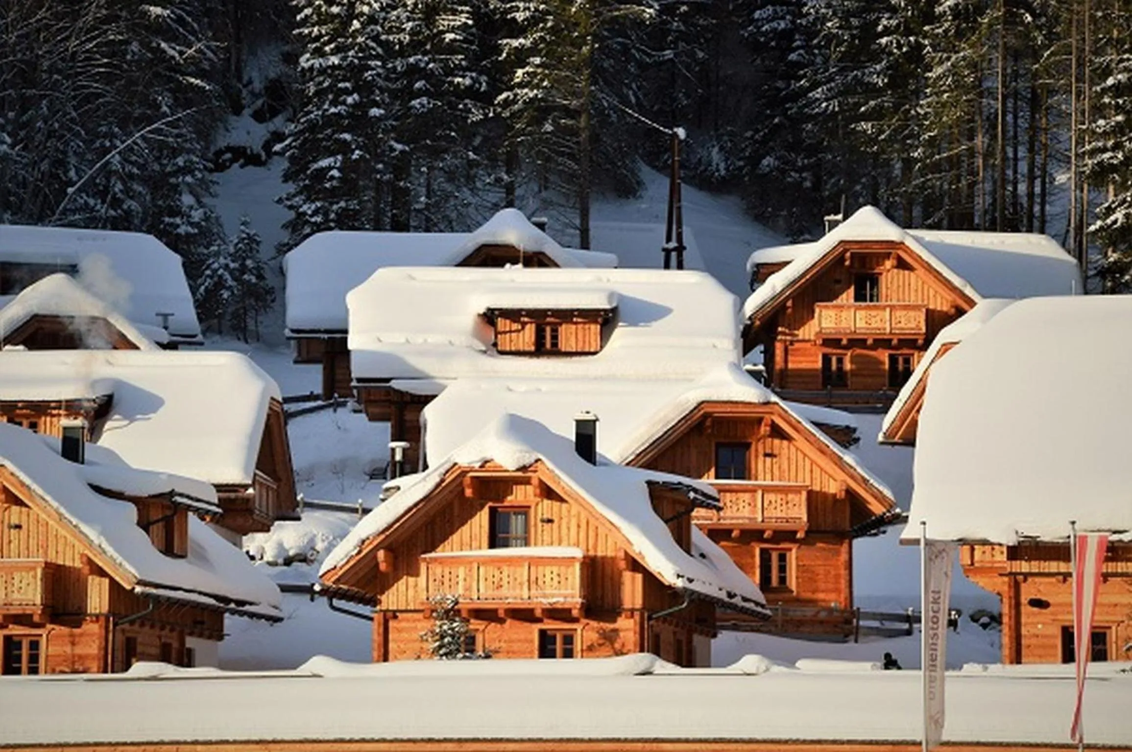 Property building in Bergdorf Riesner