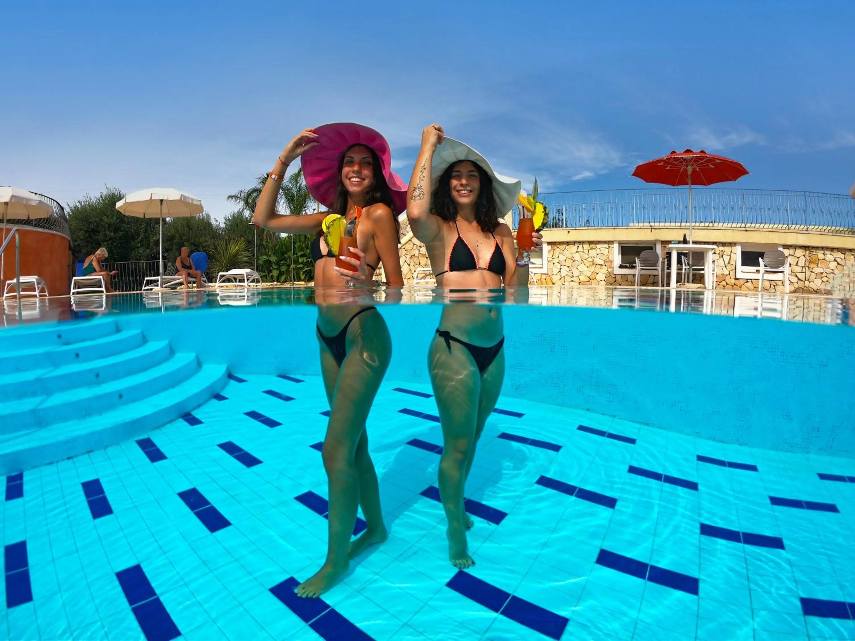 Swimming pool in Colostrai Hotel Club