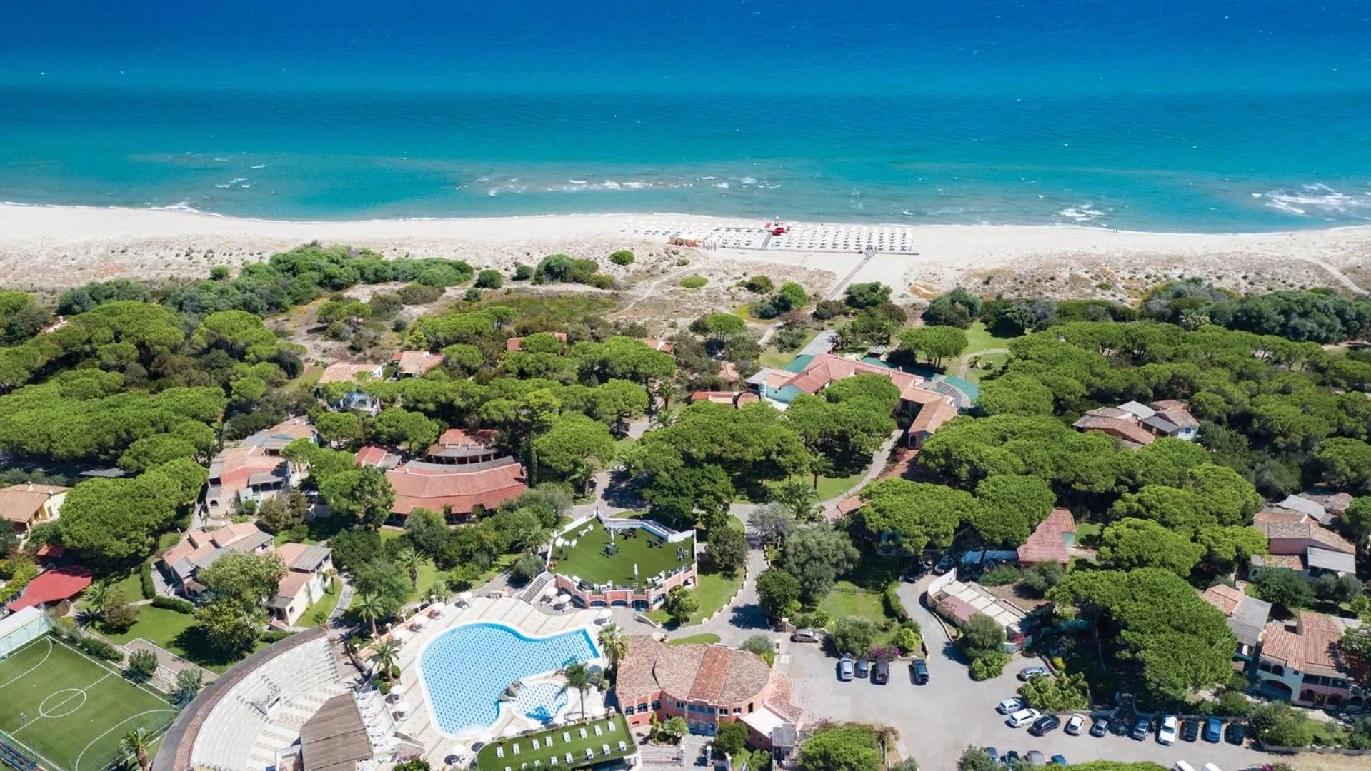 Bird's eye view in Colostrai Hotel Club