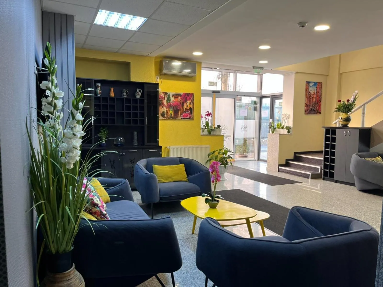Seating area in Pensiunea Nys