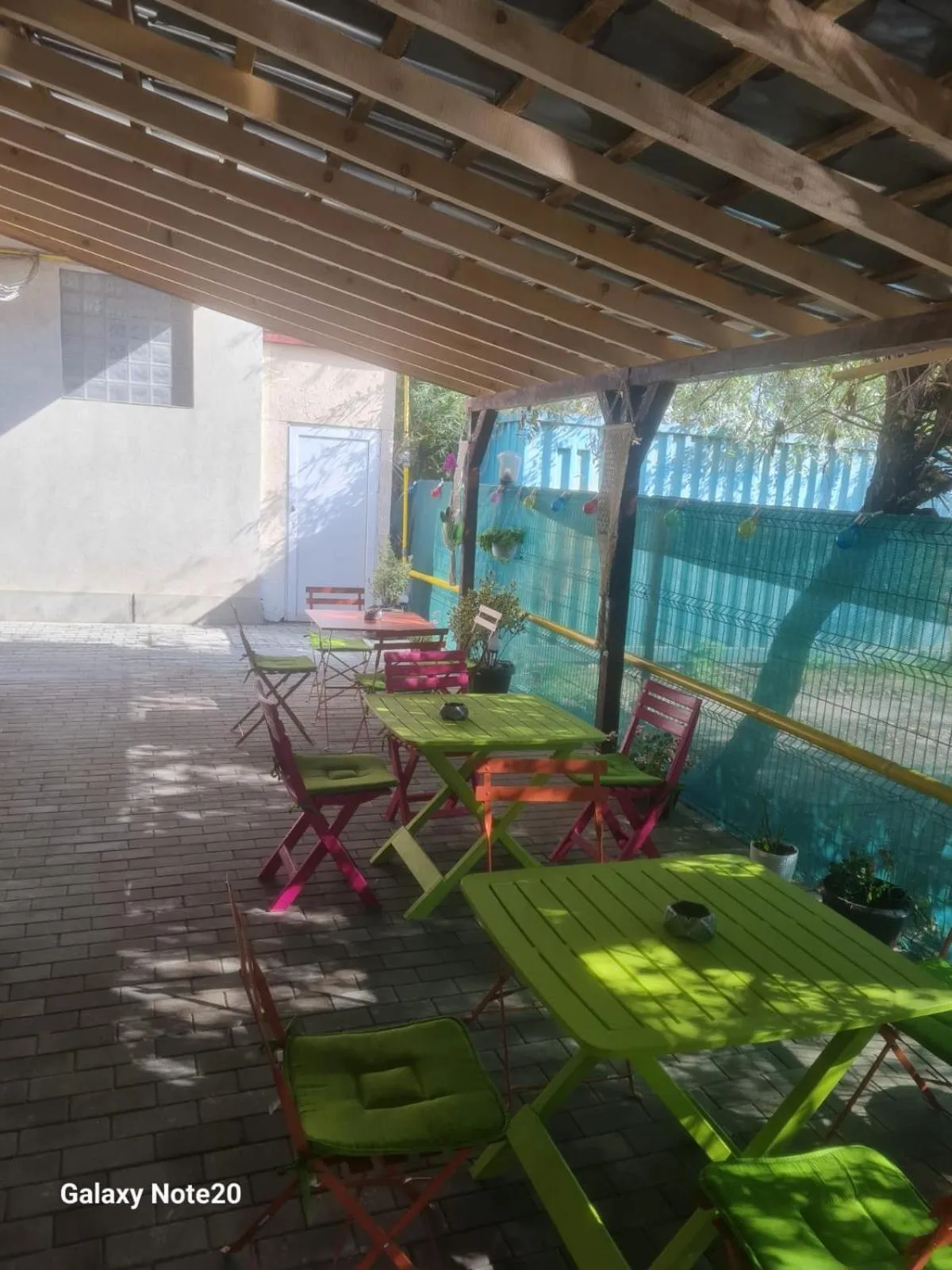 Balcony/Terrace in Pensiunea Nys