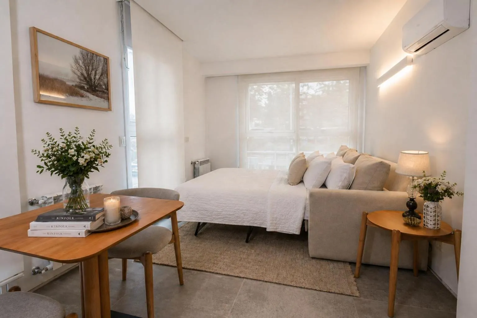 Living room, Bed in B612 Bariloche