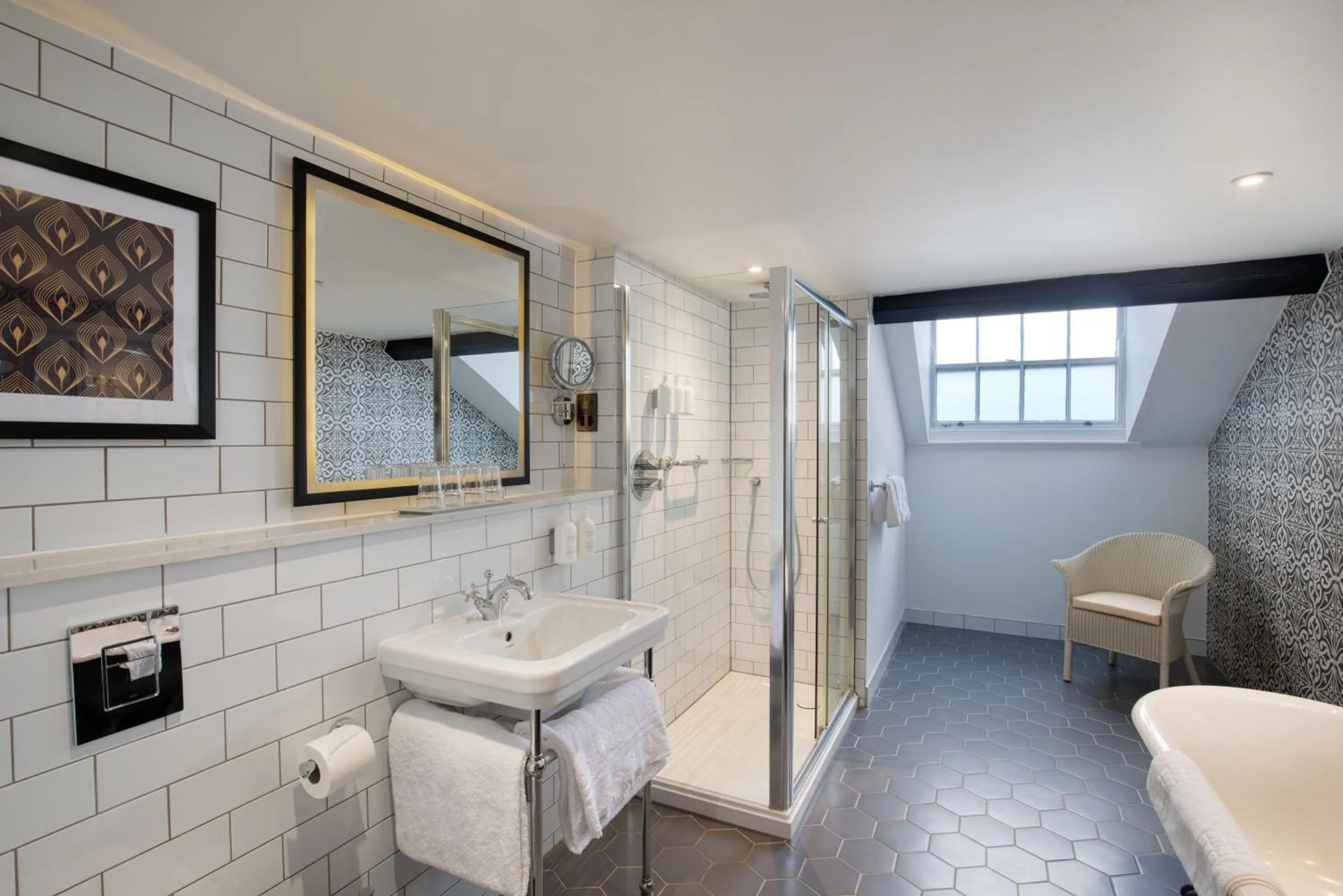 Bathroom in Elmbank York, Tapestry Collection by Hilton