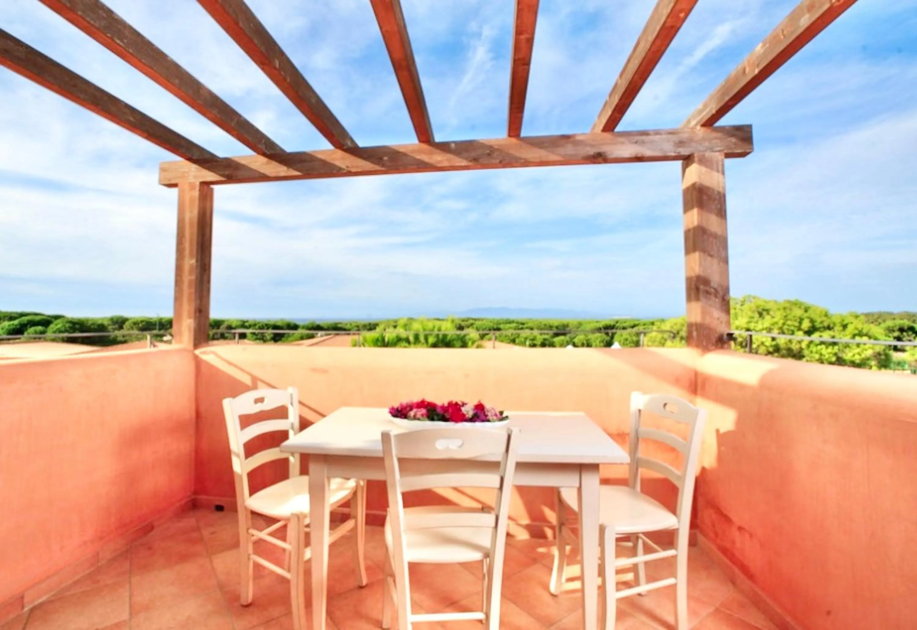 Balcony/Terrace in Residence Baia dei Mirti