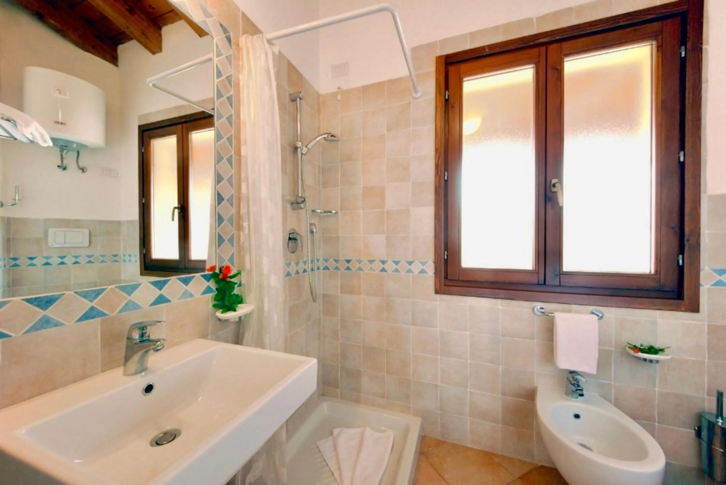Bathroom in Residence Baia dei Mirti