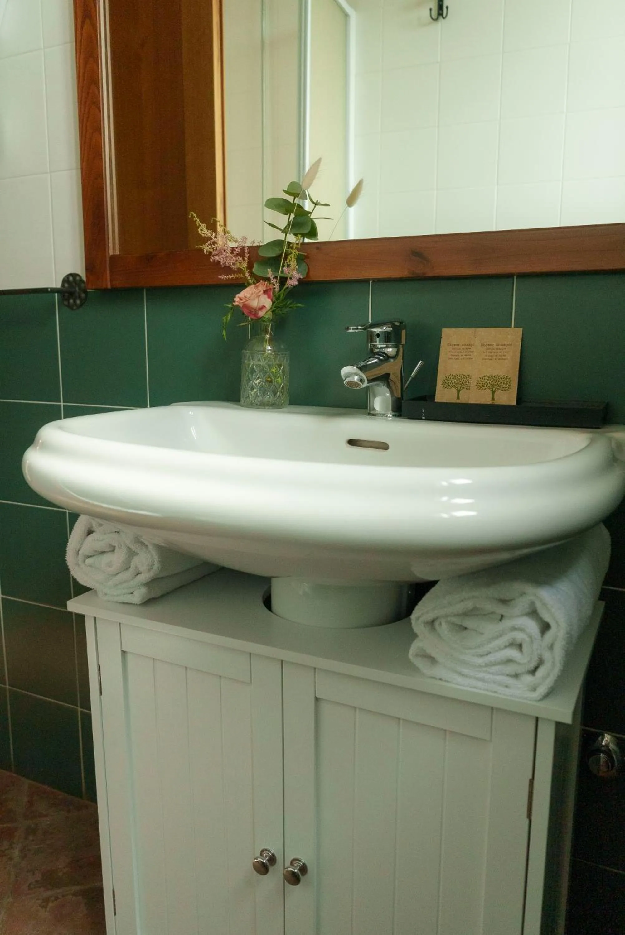 Bathroom in Relais di campagna la polledrara