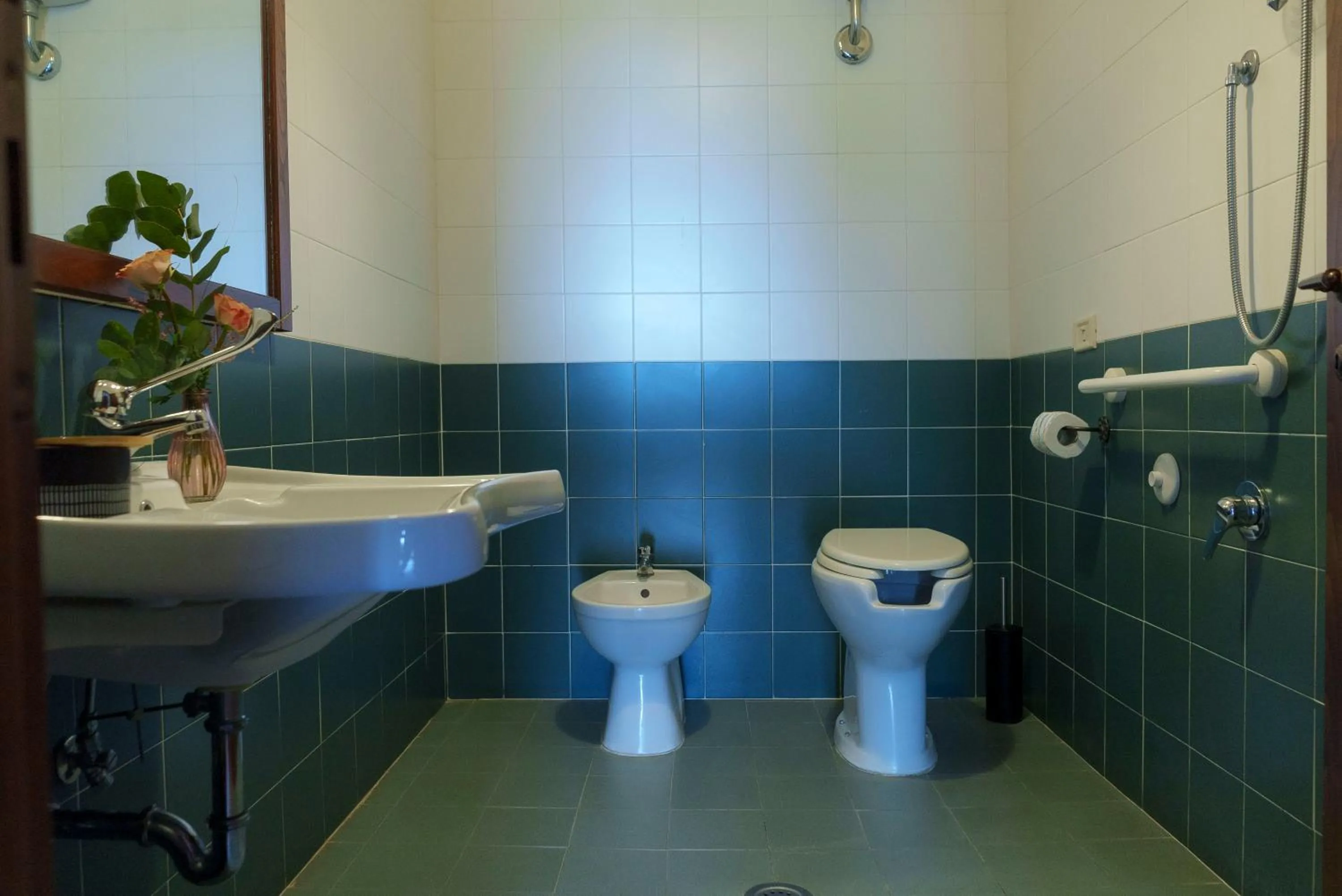 Bathroom in Relais di campagna la polledrara
