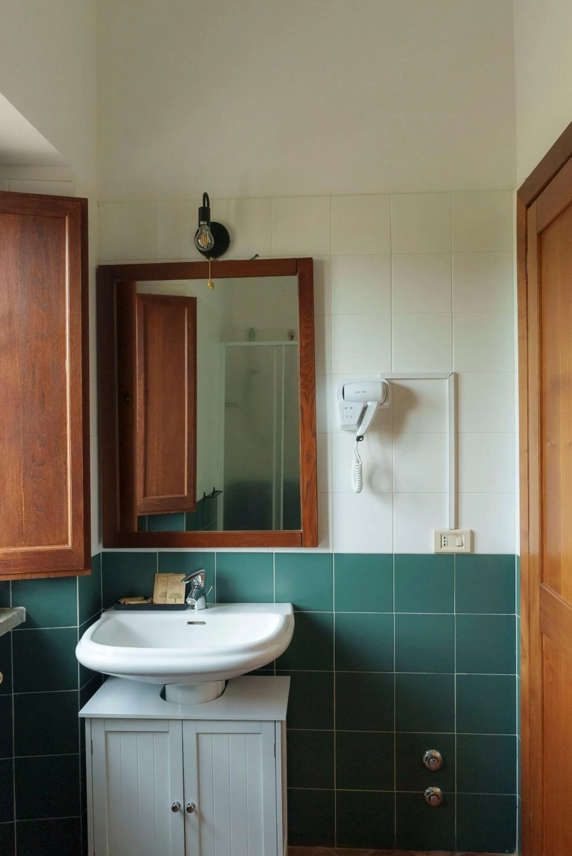 Bathroom in Relais di campagna la polledrara