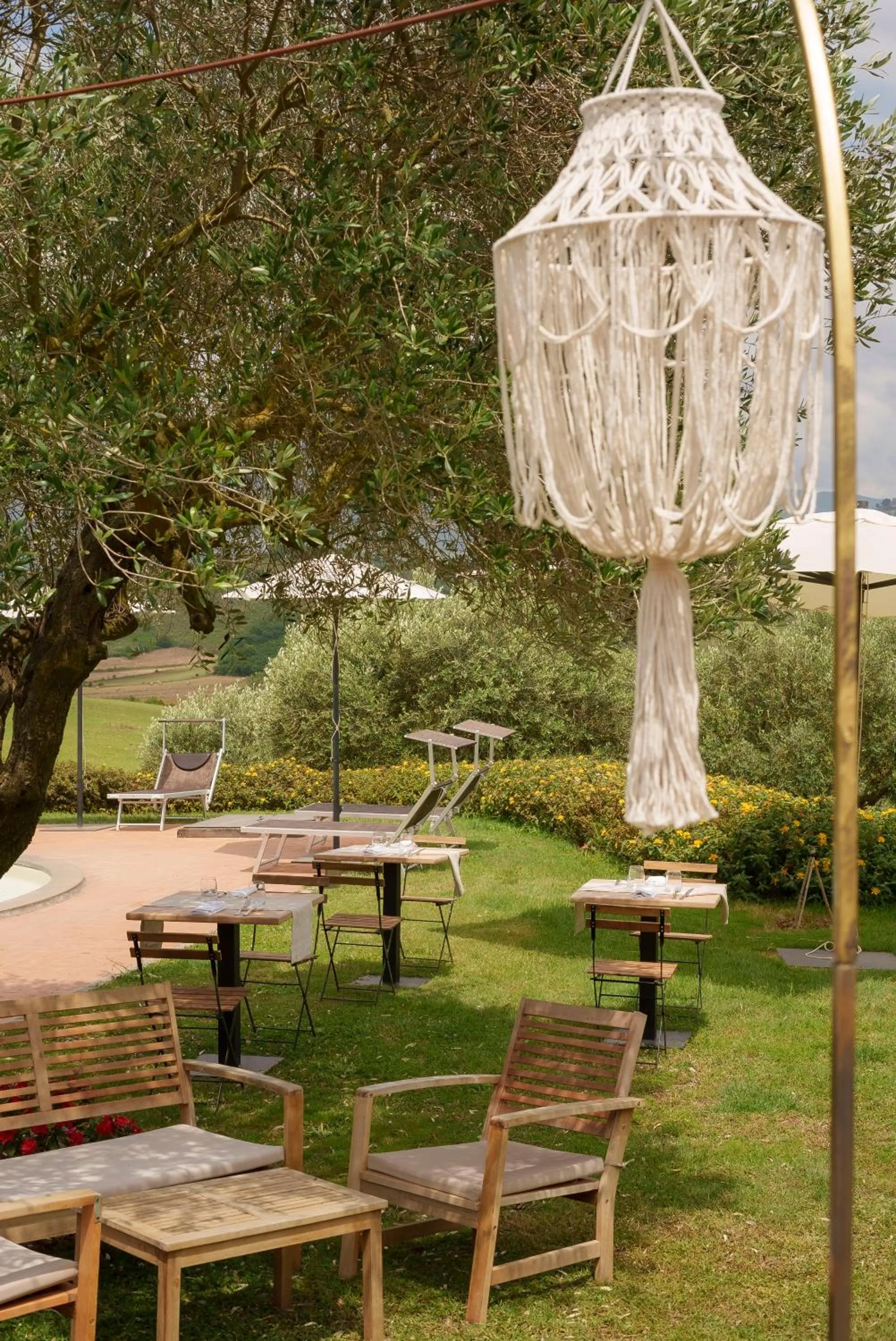 Swimming pool in Relais di campagna la polledrara