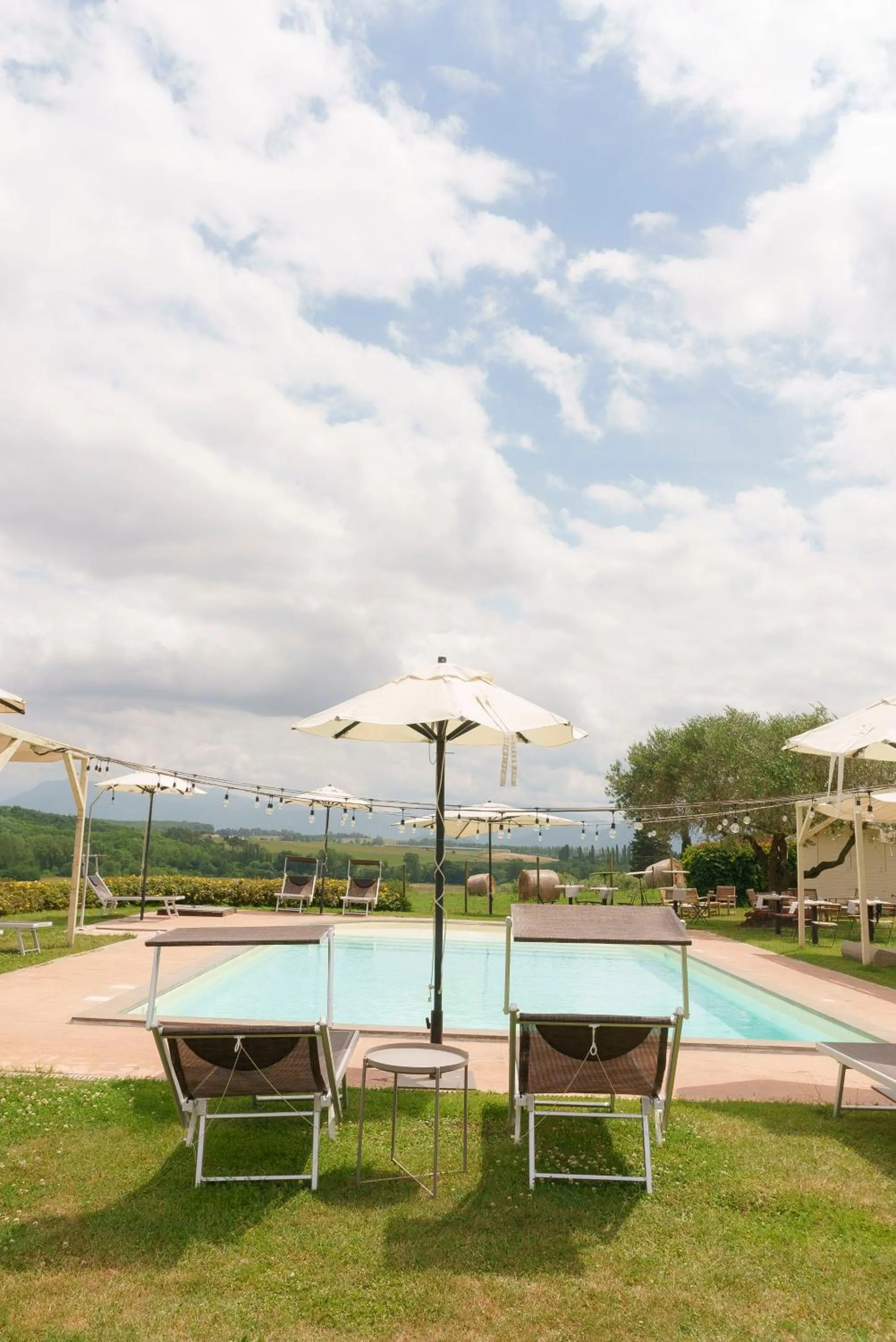 Swimming pool in Relais di campagna la polledrara