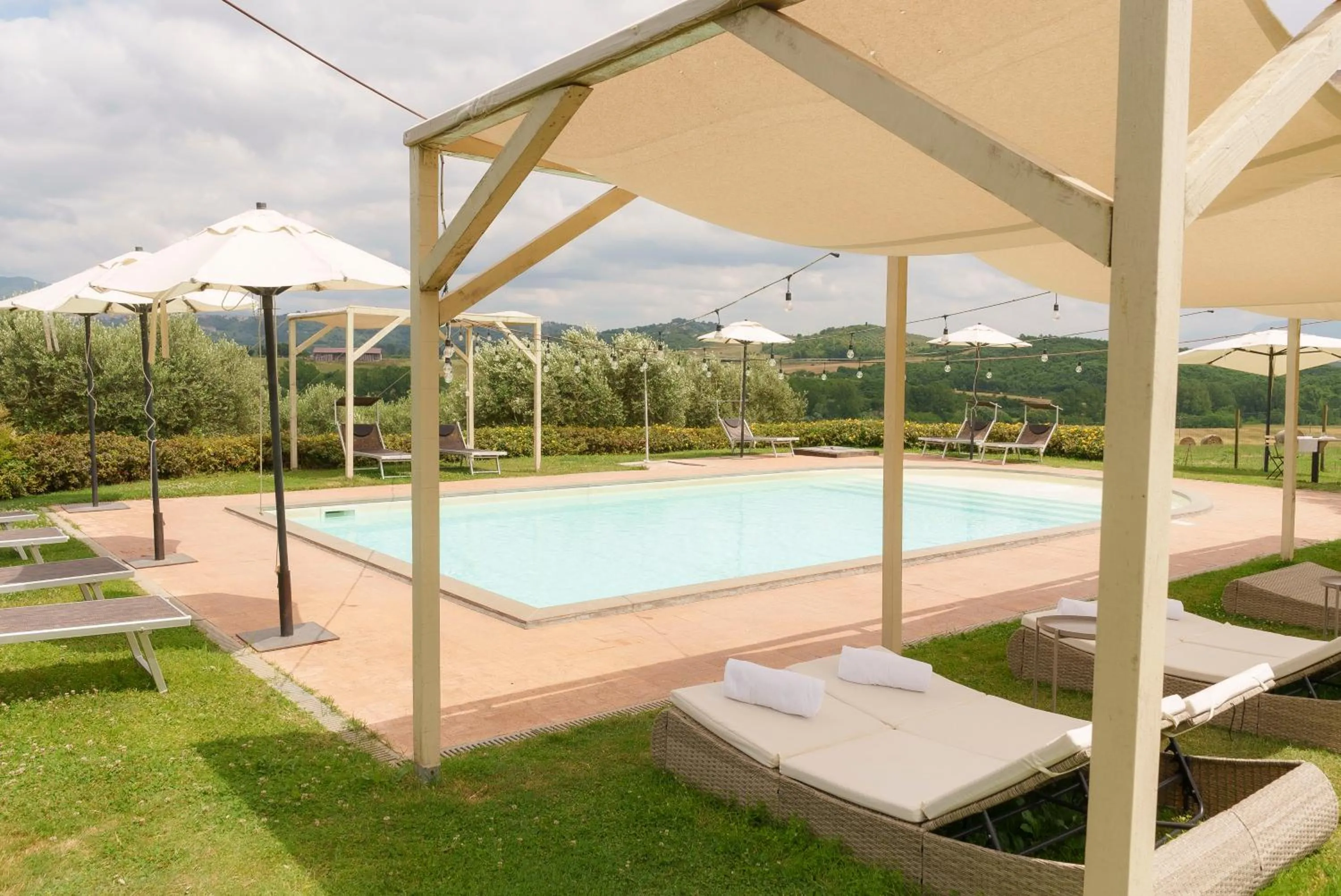 Swimming pool in Relais di campagna la polledrara