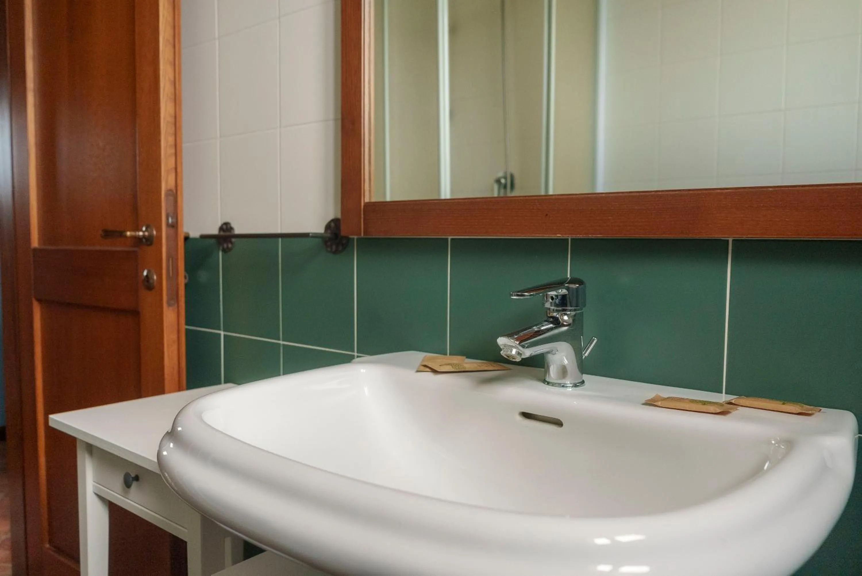 Bathroom in Relais di campagna la polledrara