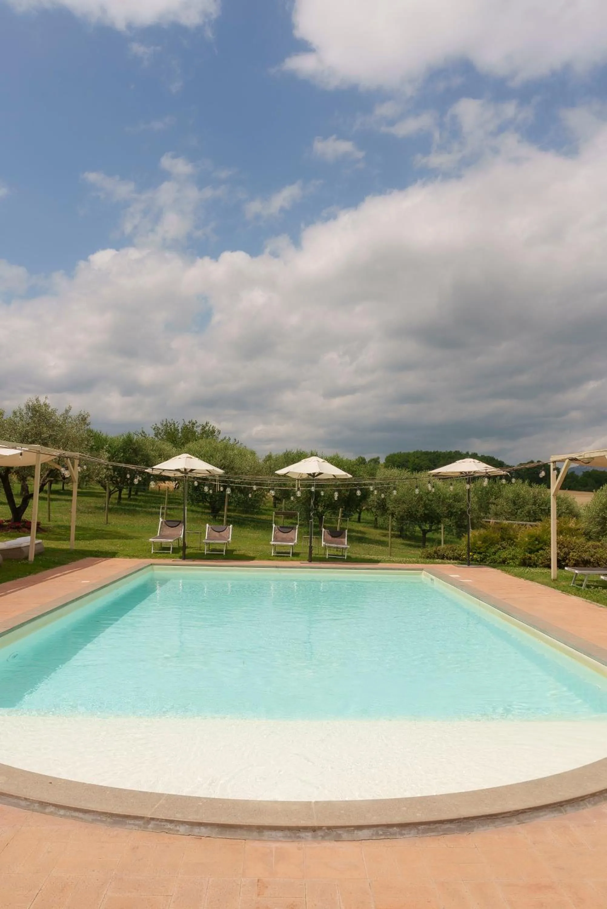 Swimming pool in Relais di campagna la polledrara