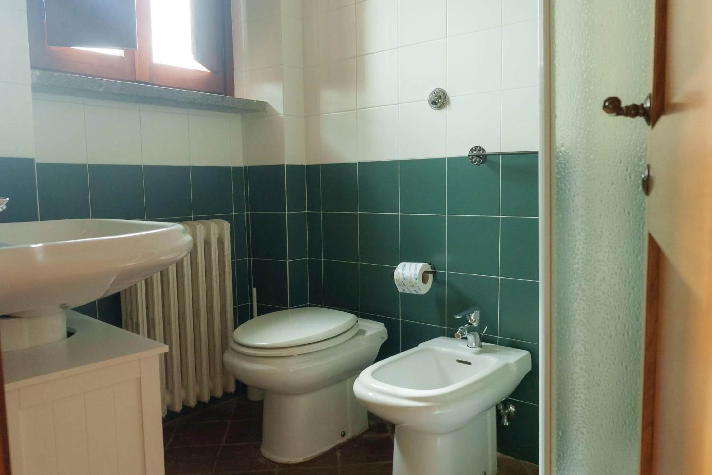 Bathroom in Relais di campagna la polledrara