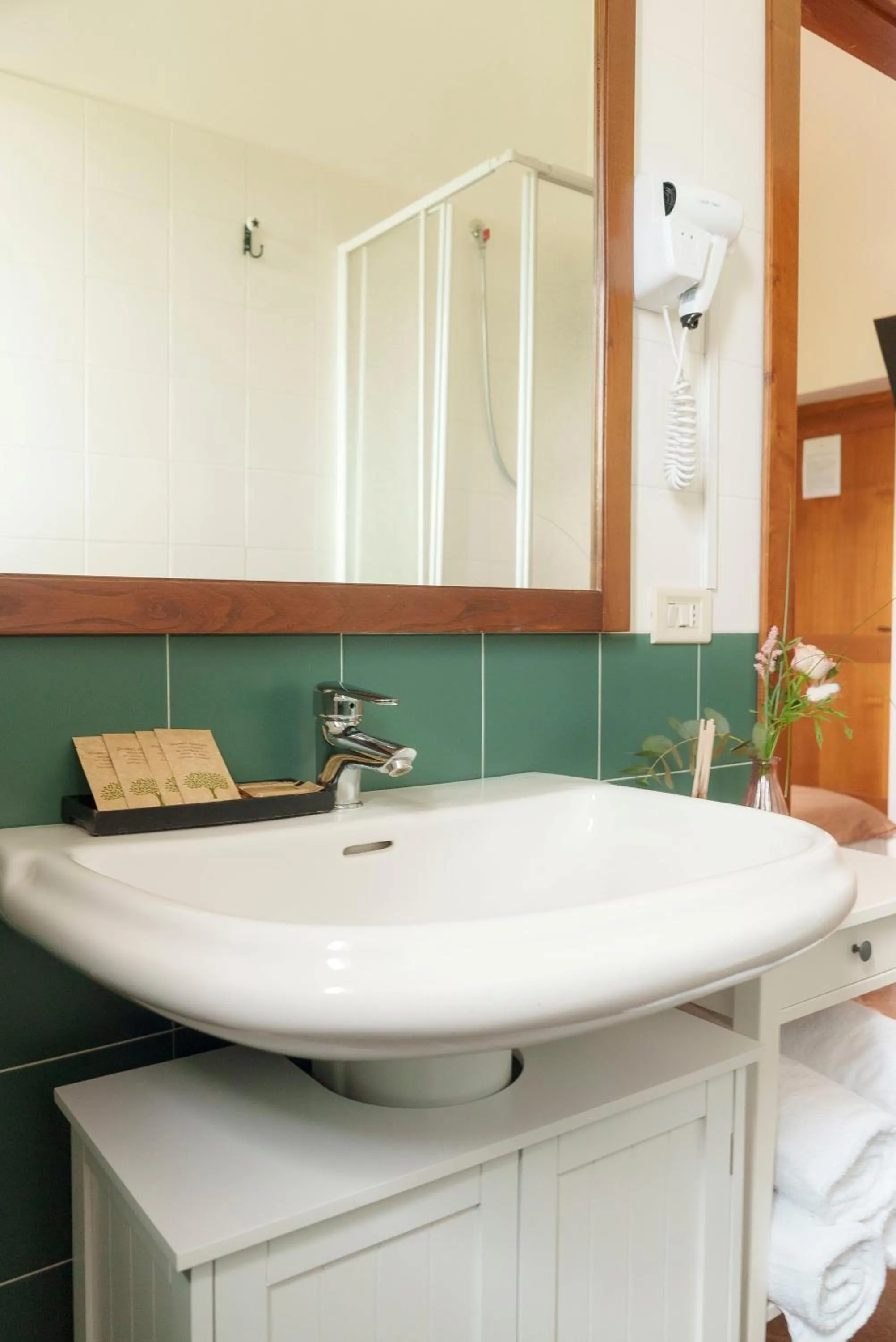 Bathroom in Relais di campagna la polledrara