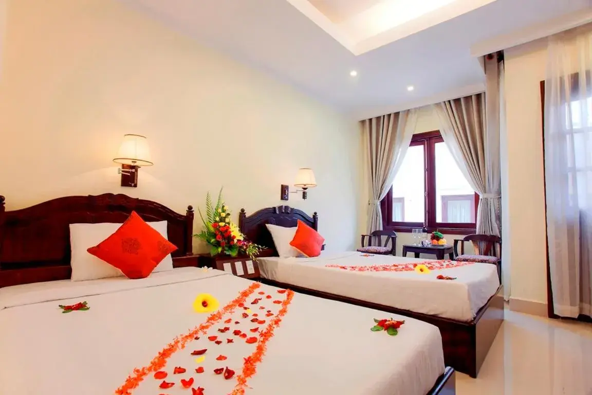 Bed in GM Doc Let Beach Resort & Spa Bed in GM Doc Let Beach Resort & Spa