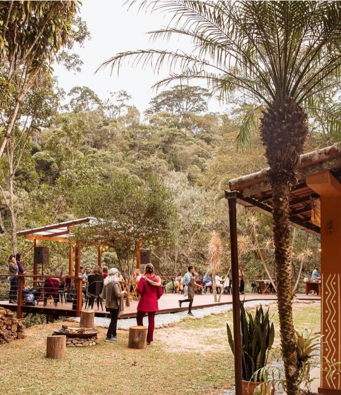 Restaurant/places to eat in Sítio Flor das Águas
