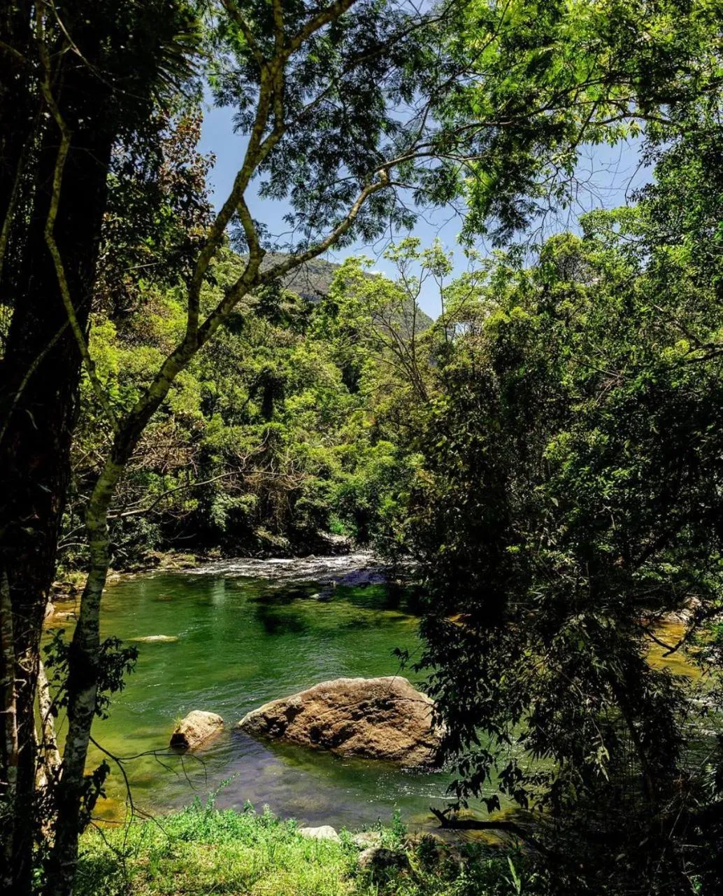 Natural landscape in Sítio Flor das Águas
