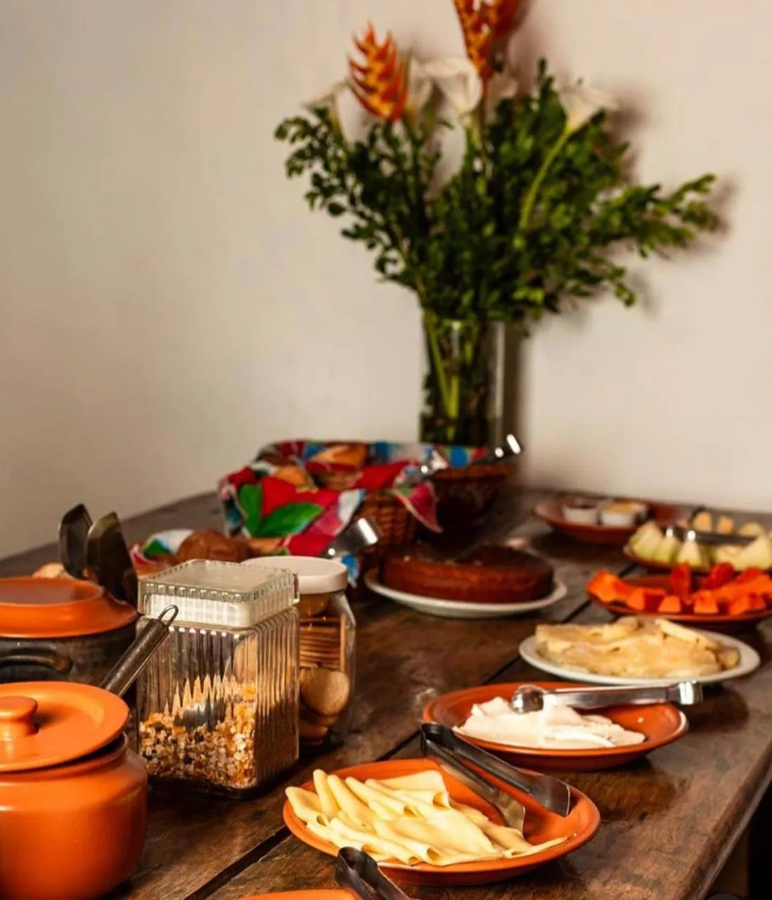 Buffet breakfast in Sítio Flor das Águas