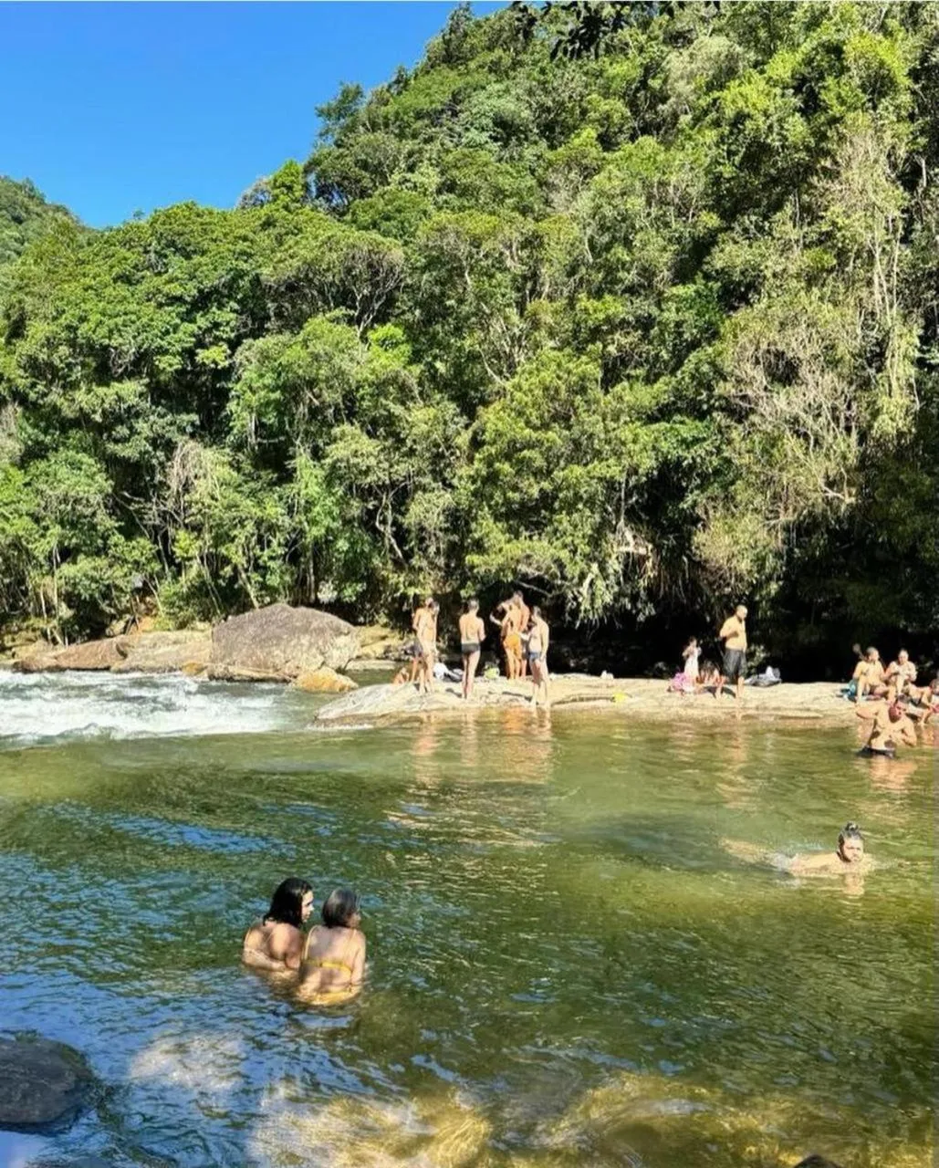 River view in Sítio Flor das Águas