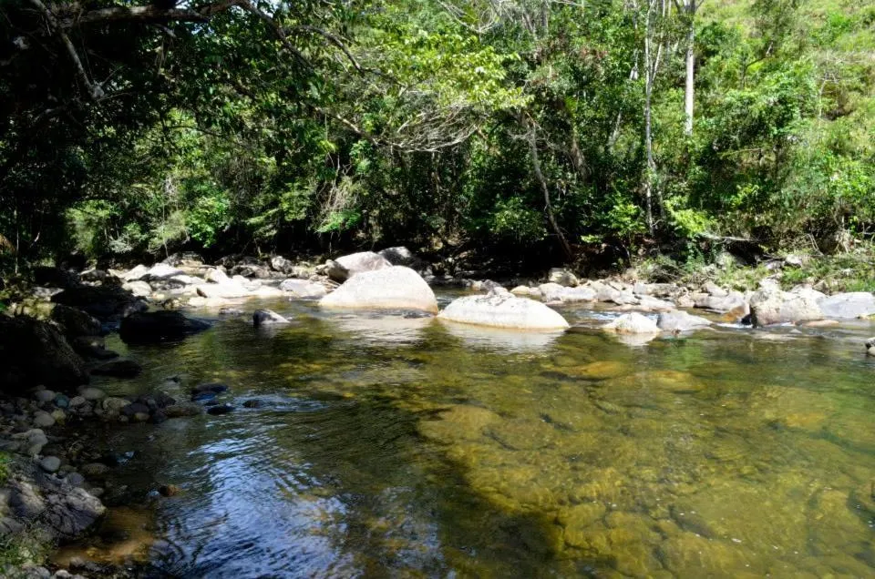 On site in Sítio Flor das Águas
