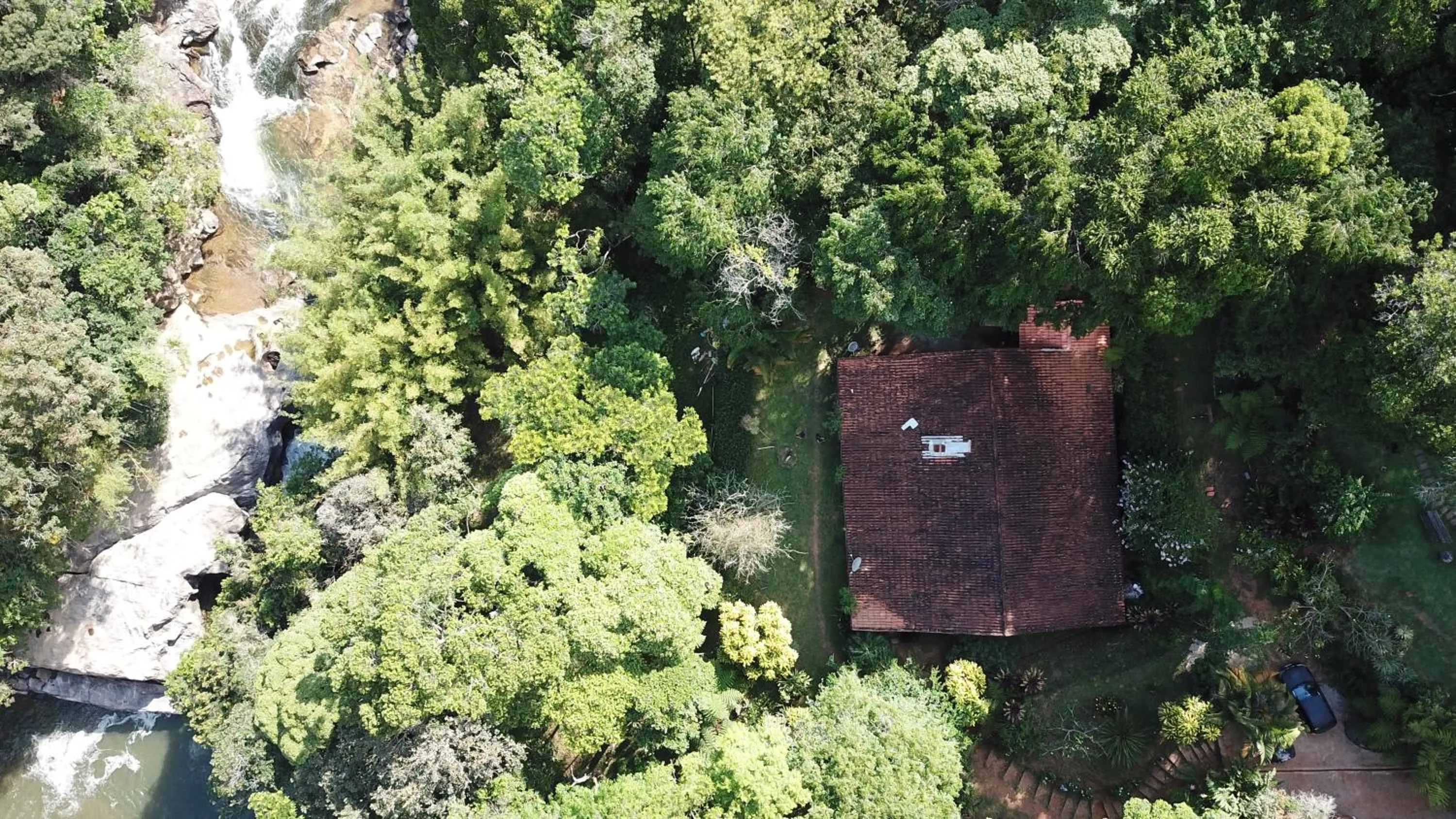 Bird's eye view in Sítio Flor das Águas
