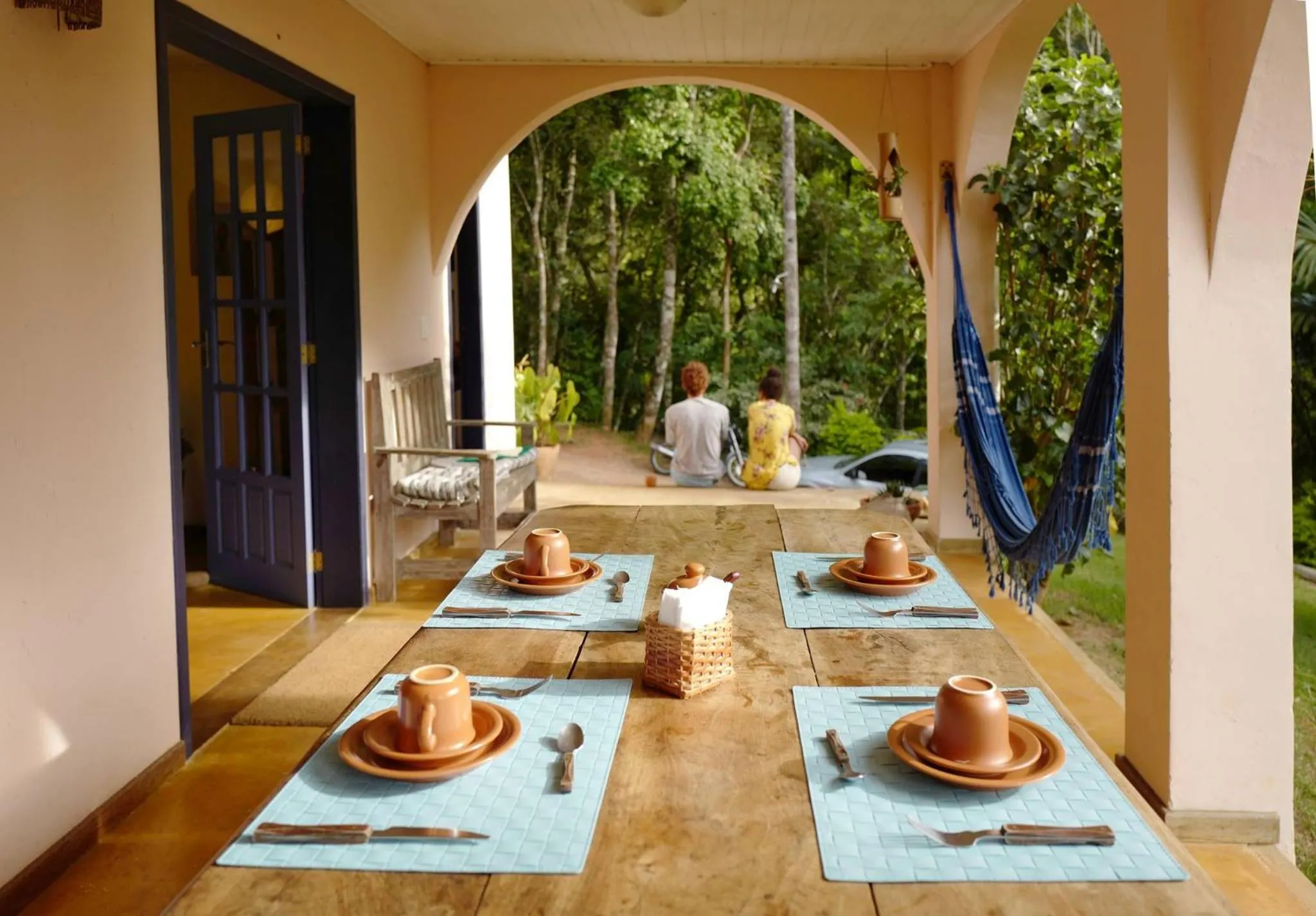 Patio in Sítio Flor das Águas