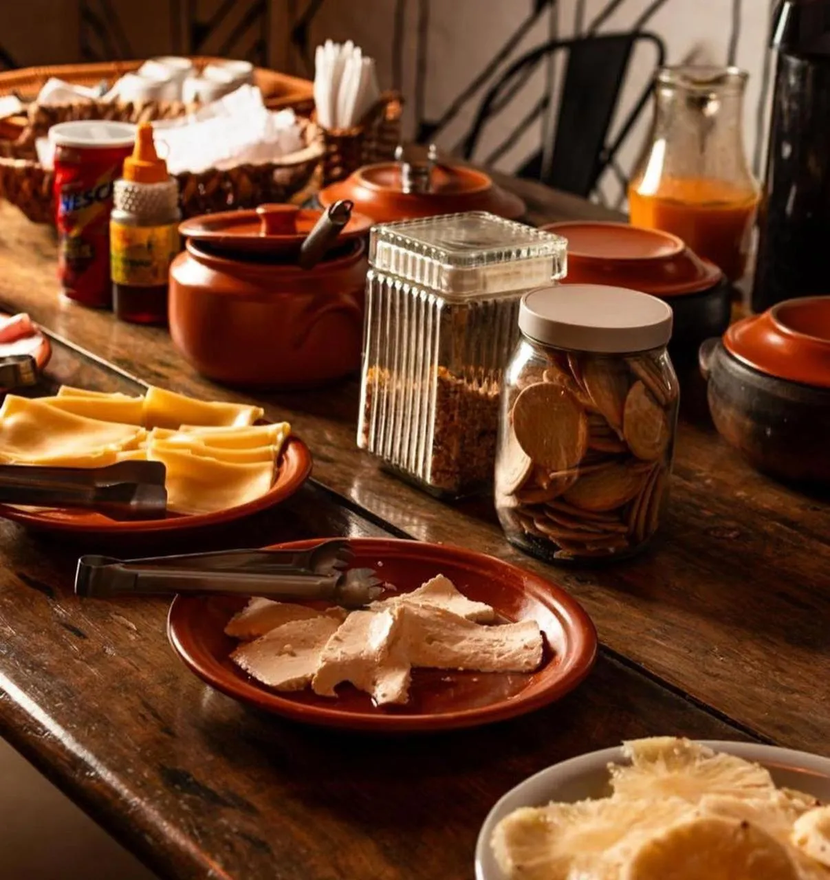 Buffet breakfast in Sítio Flor das Águas