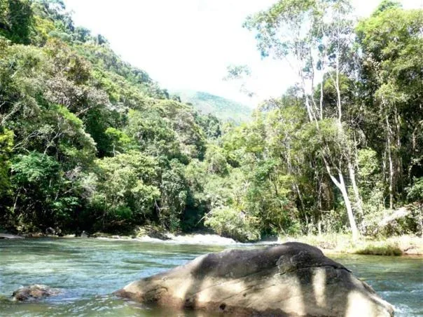 On site in Sítio Flor das Águas
