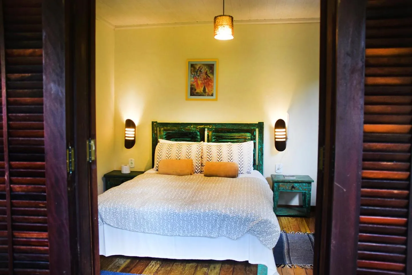 Photo of the whole room, Bed in Sítio Flor das Águas