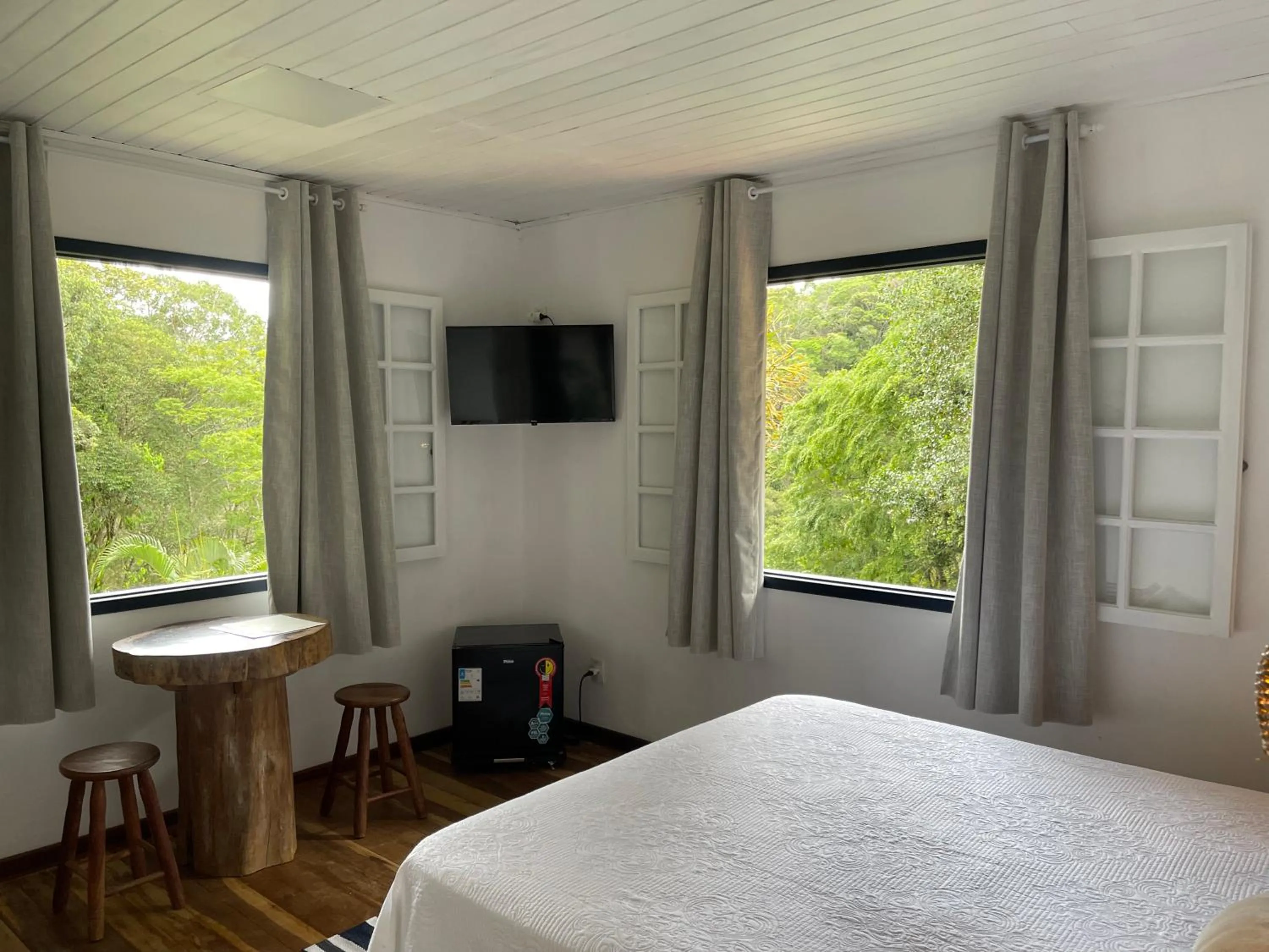 Photo of the whole room, Bed in Sítio Flor das Águas