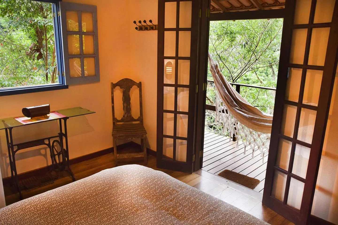 Photo of the whole room, Bed in Sítio Flor das Águas