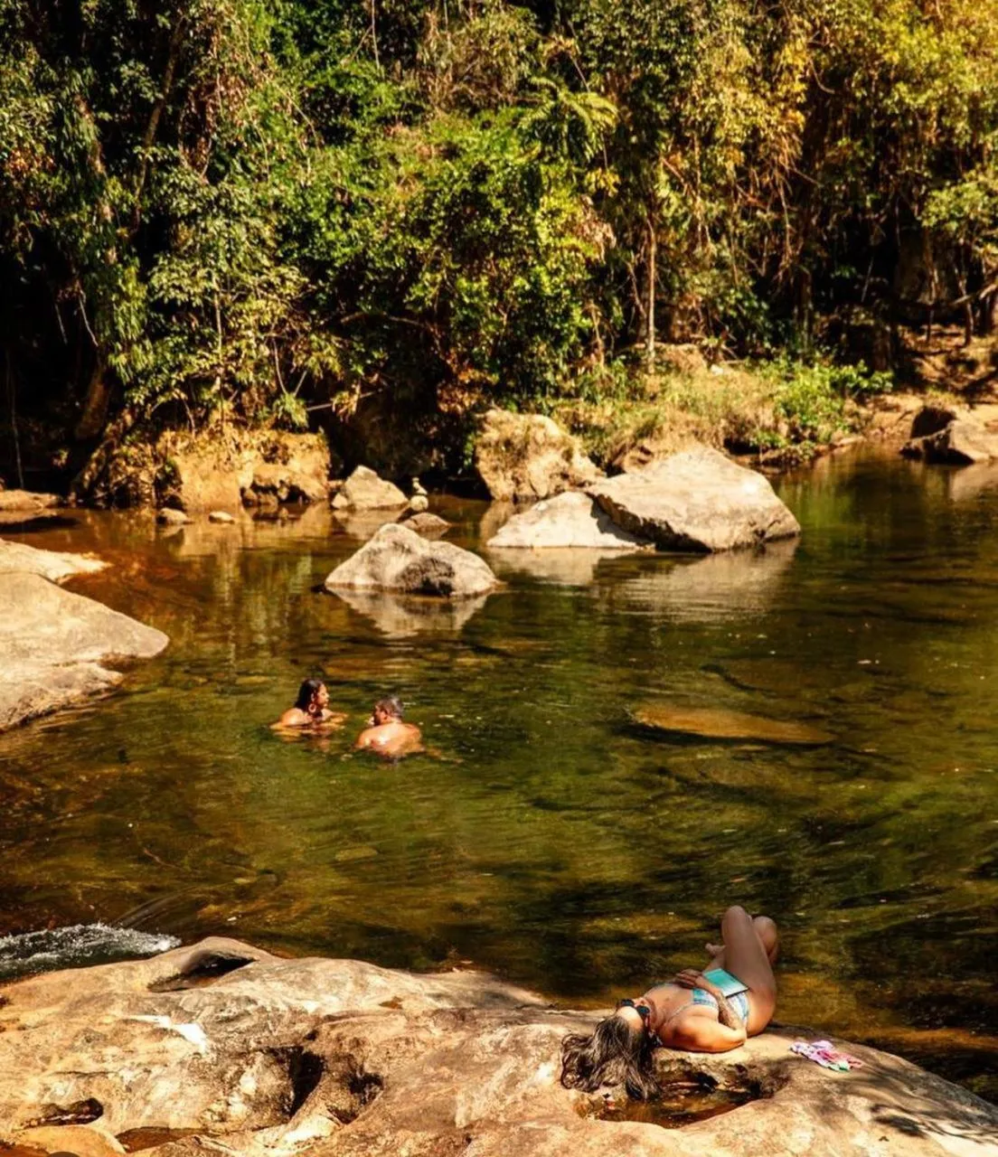 River view in Sítio Flor das Águas