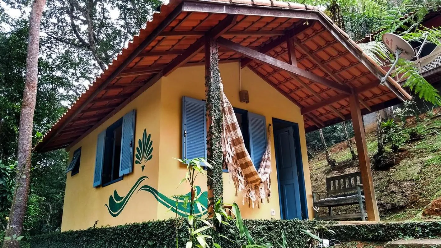 Balcony/Terrace in Sítio Flor das Águas