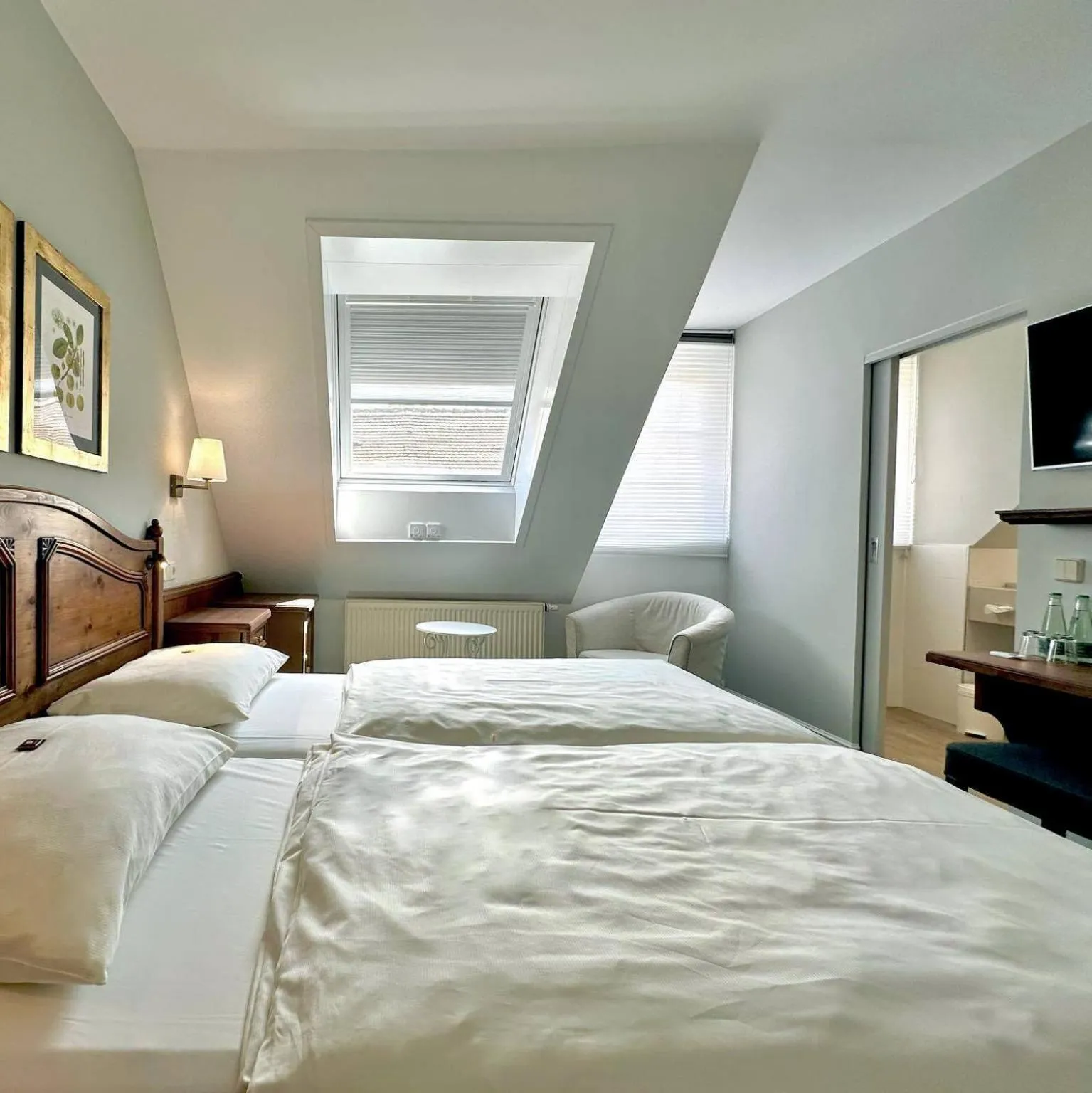 Bed in Hotel Unstruttal