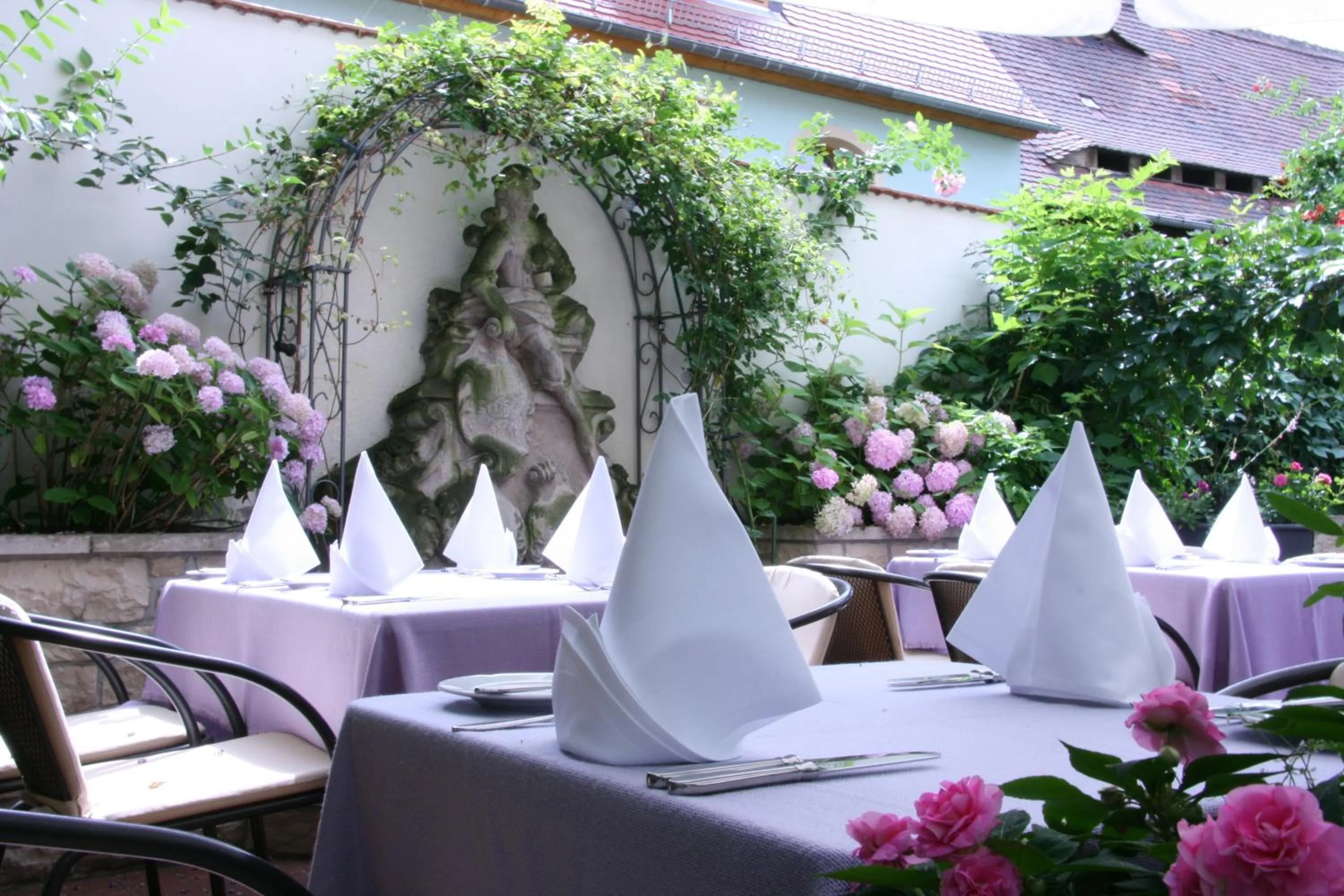 Patio in Hotel Unstruttal