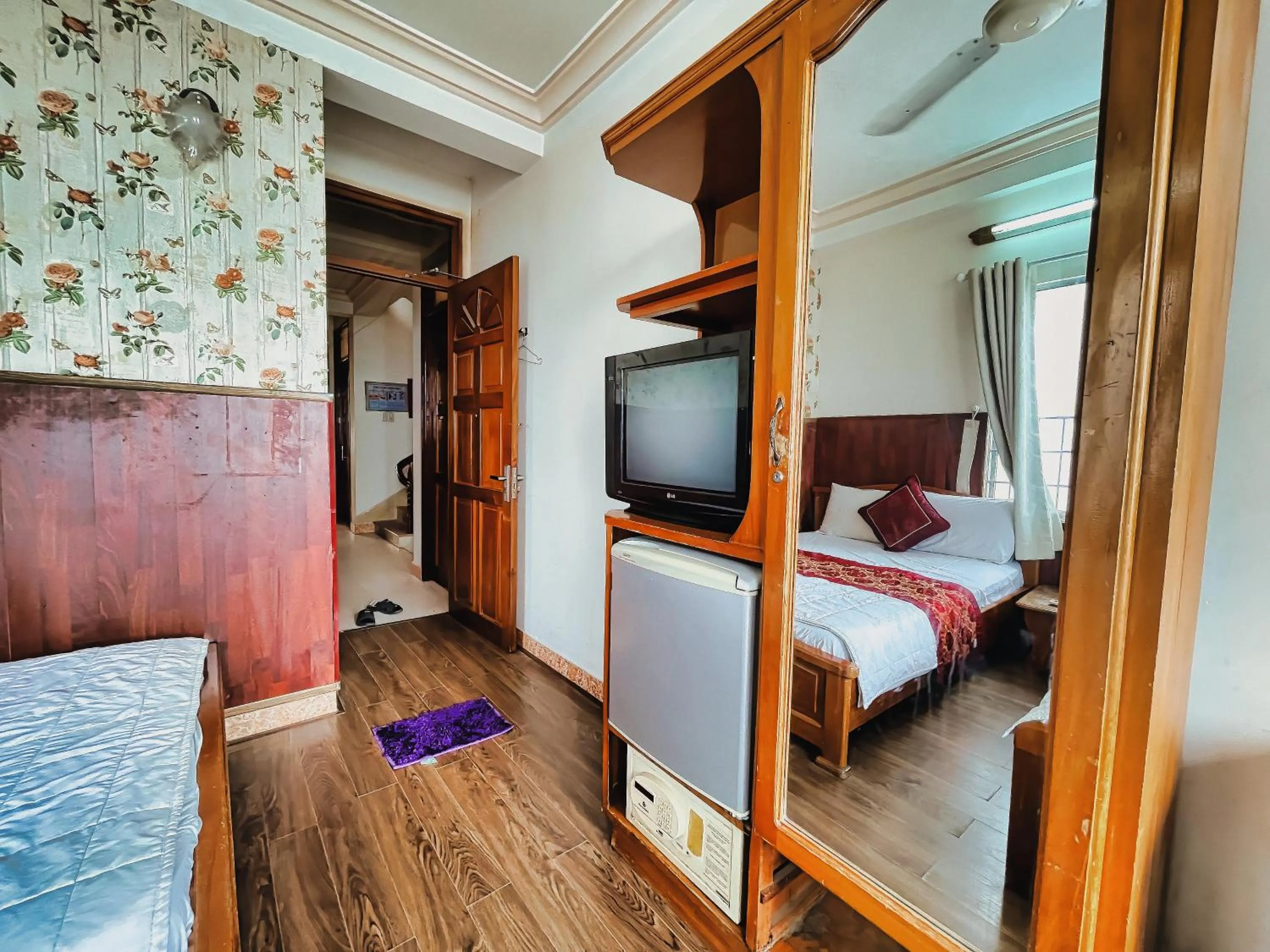 Bed in Quang Vinh 2 Hotel