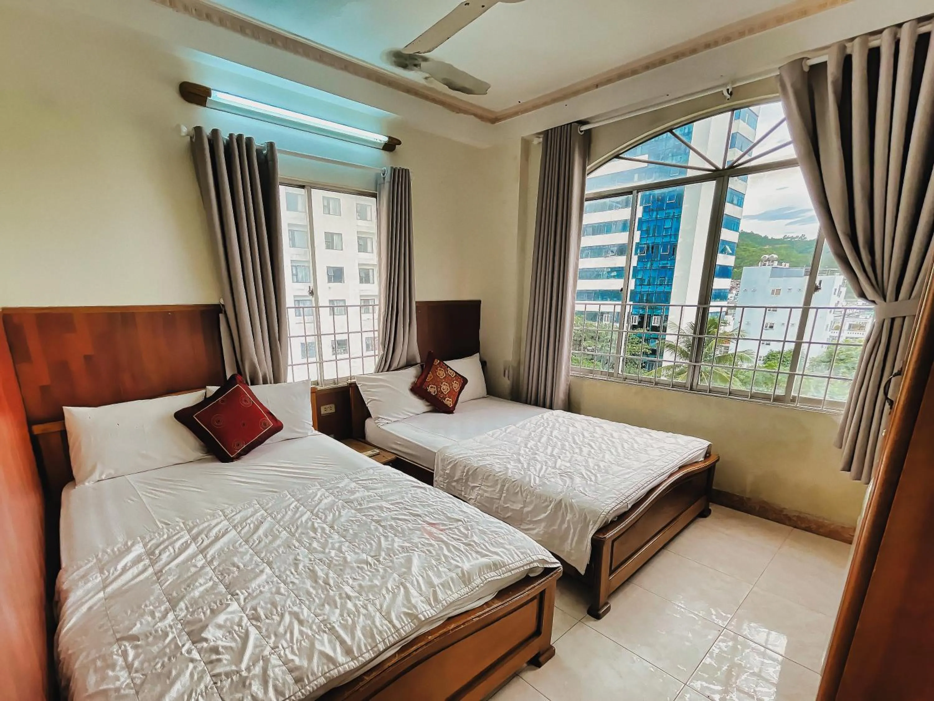 Bed in Quang Vinh 2 Hotel