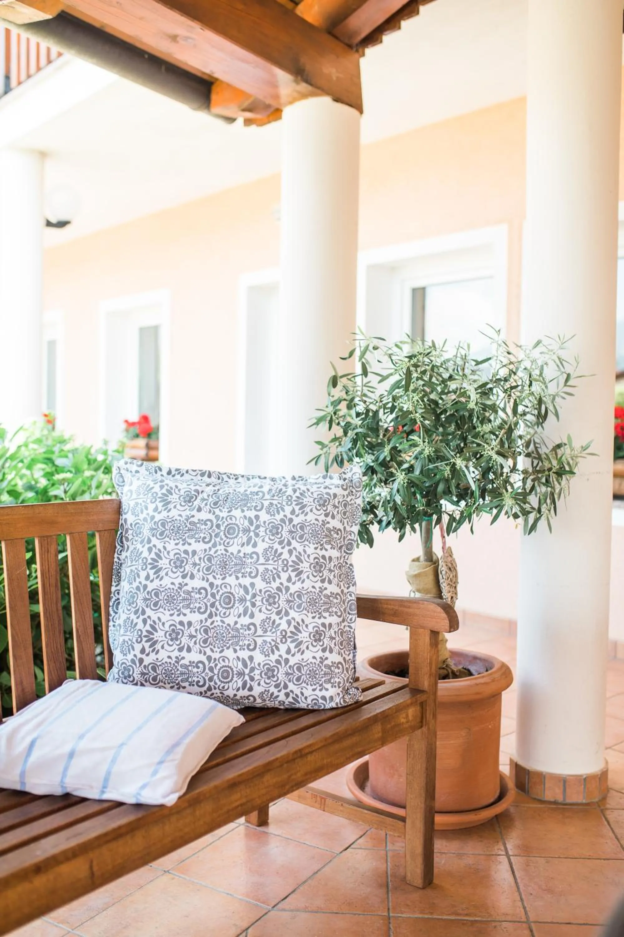 Patio in Hotel Penzion Kobala