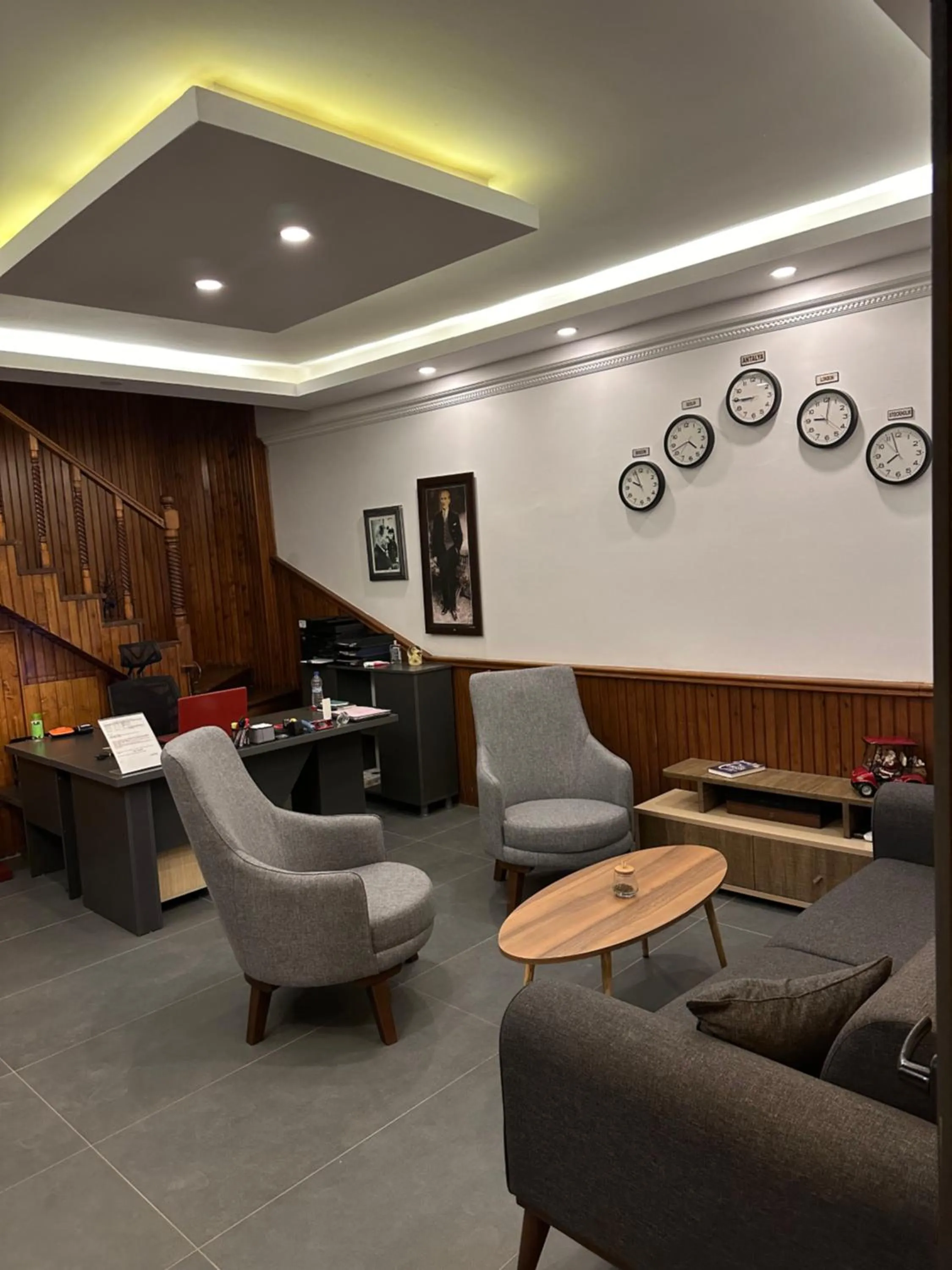 Lobby or reception in Oscar Boutique Hotel