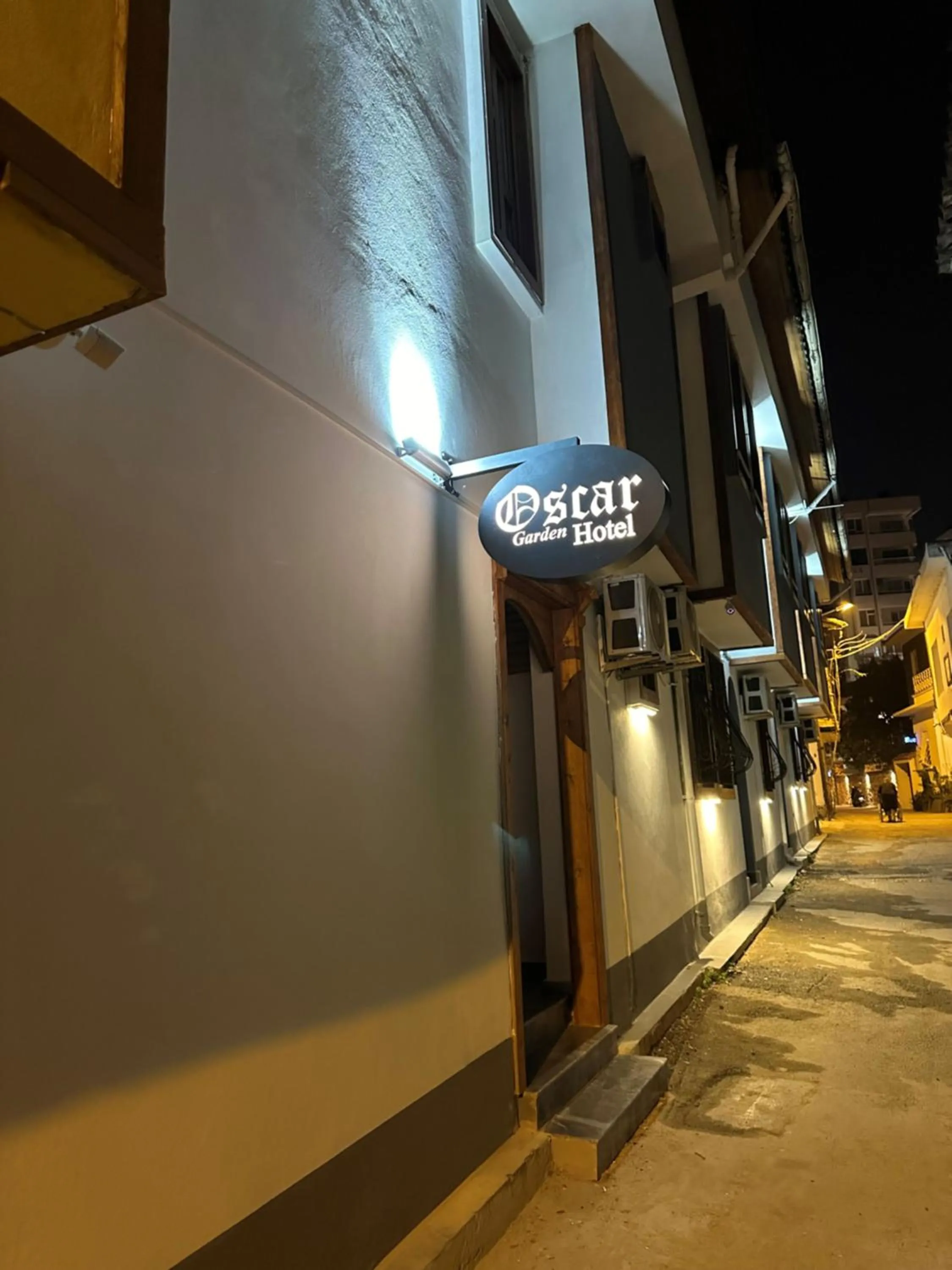 Property logo or sign in Oscar Boutique Hotel