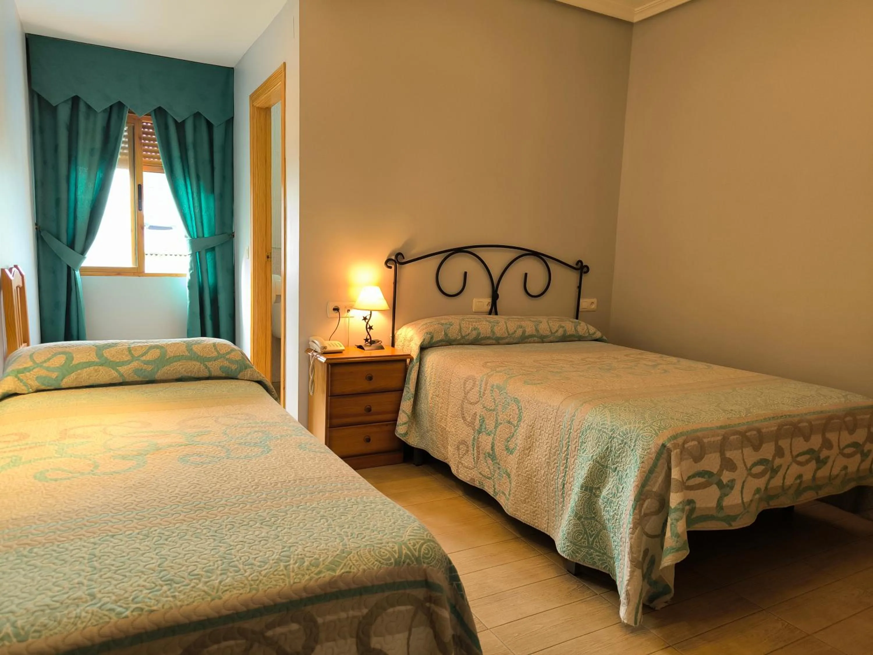 Bed in Hotel La Moraleda - Complejo Las Delicias