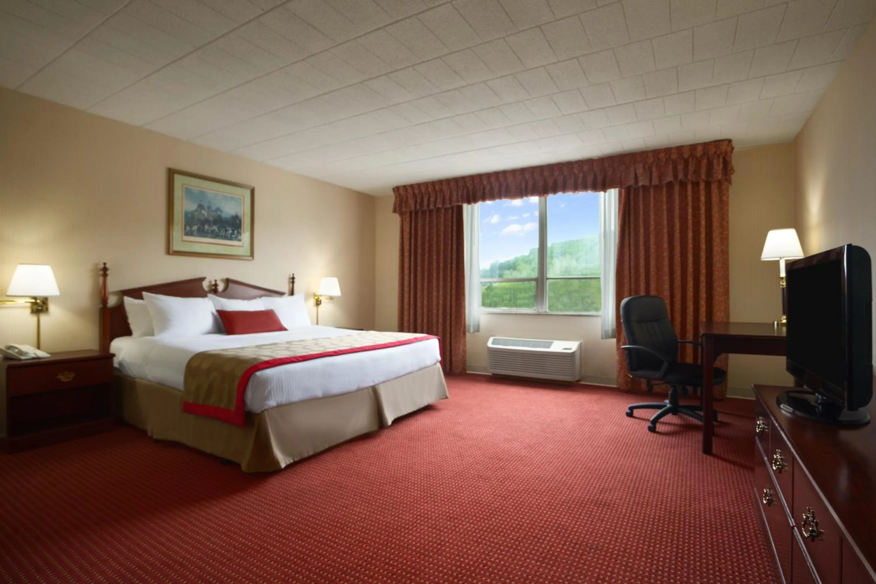 Bed in Ramada by Wyndham Ligonier