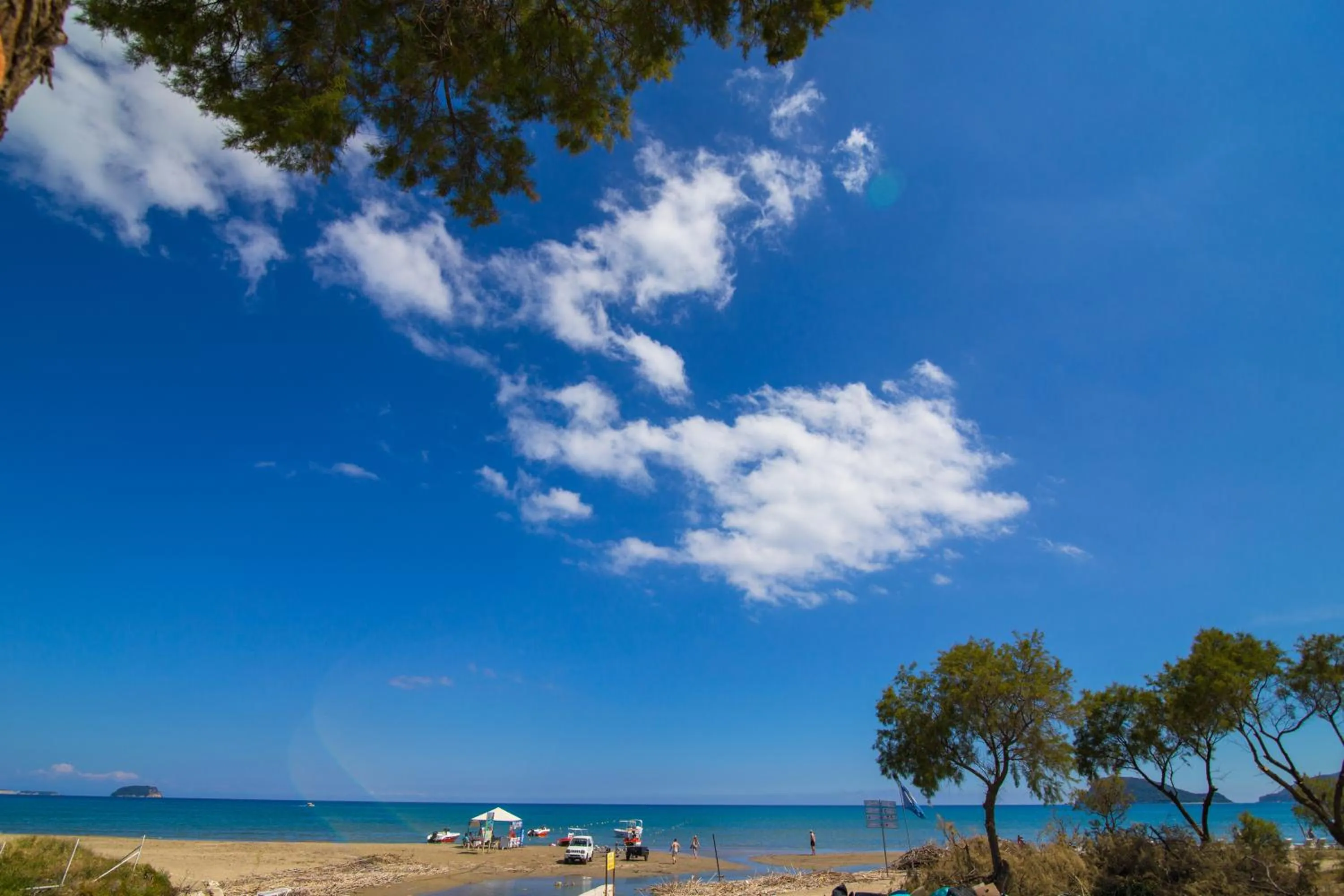 Natural landscape in Villa Doris