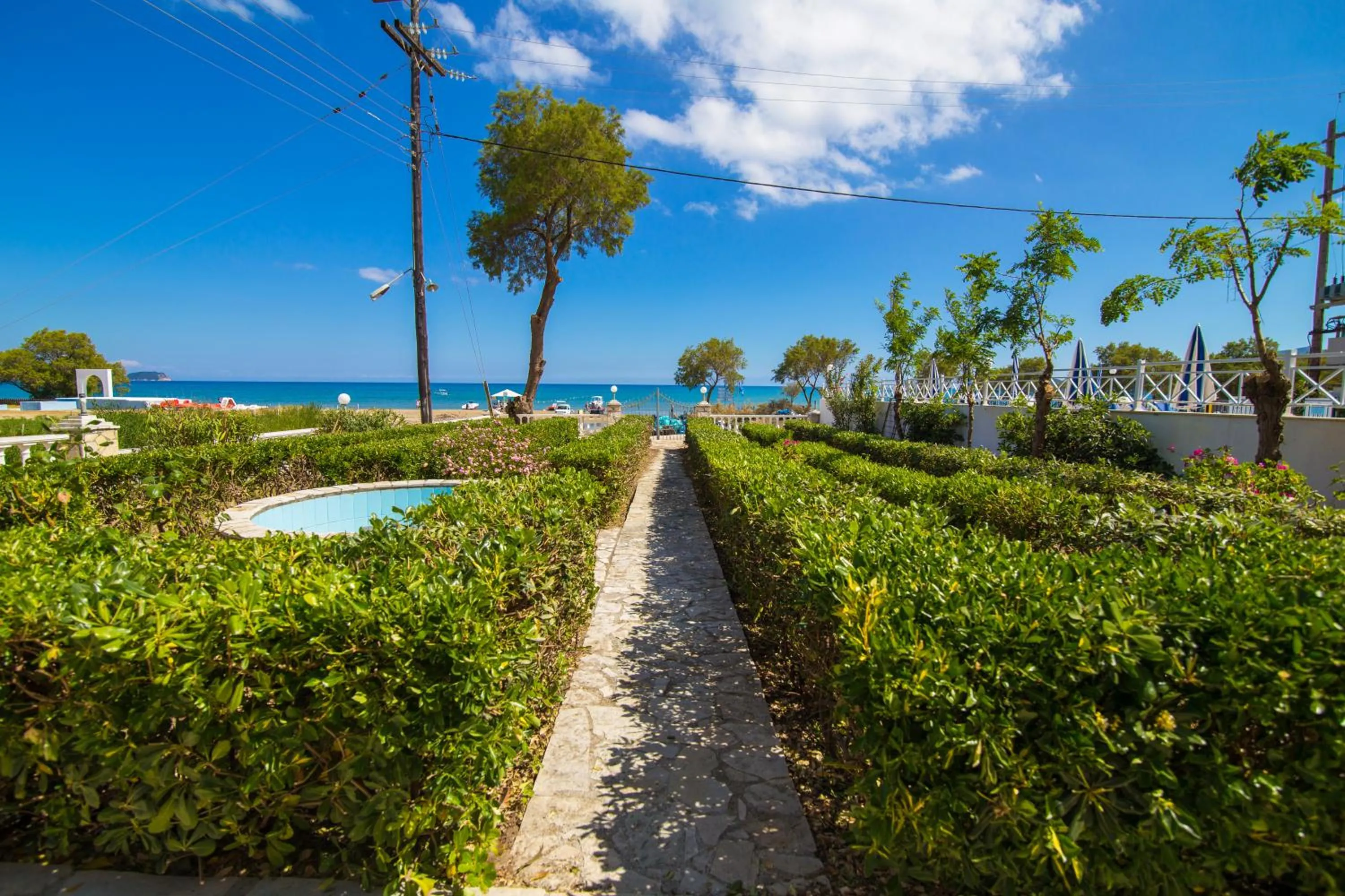 Garden in Villa Doris