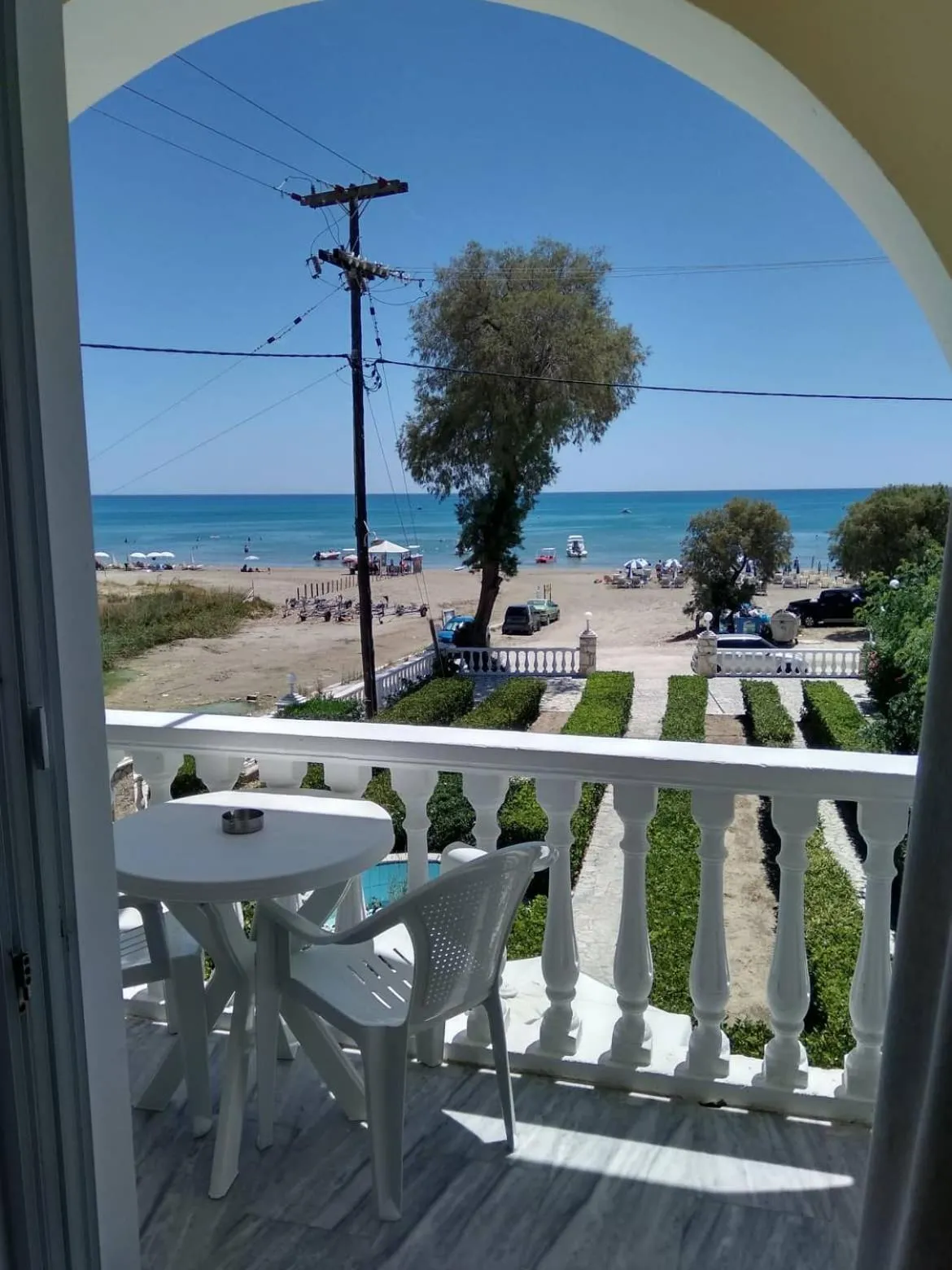 Balcony/Terrace in Villa Doris